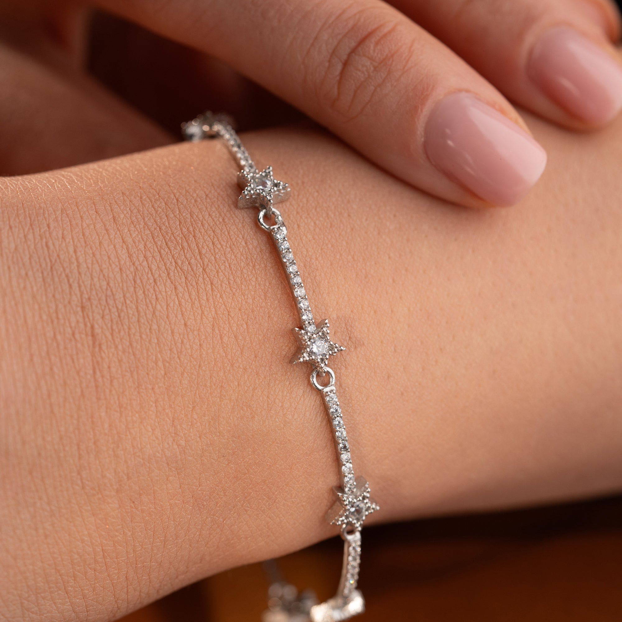 MULTISTJÄRNARMBAND | 925 SILVER