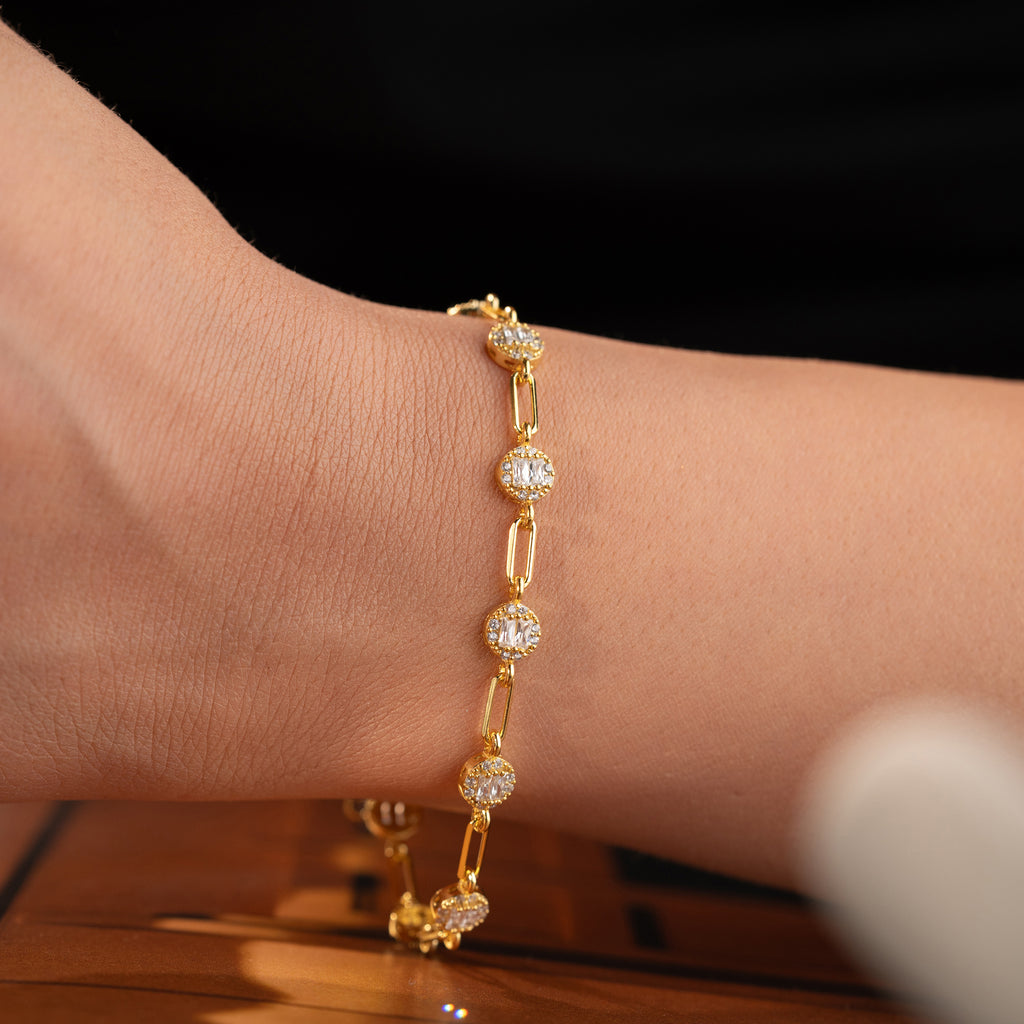 MULTIZIRKONARMBAND | 925 SILVER