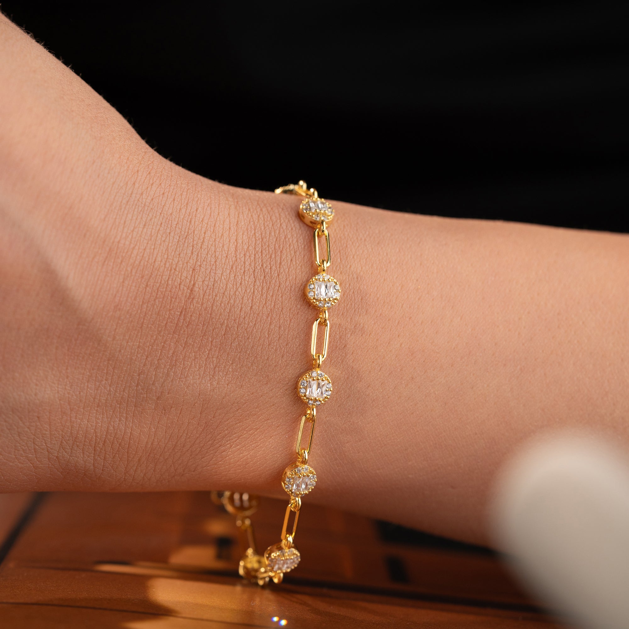 MULTIZIRKONARMBAND | 925 SILVER