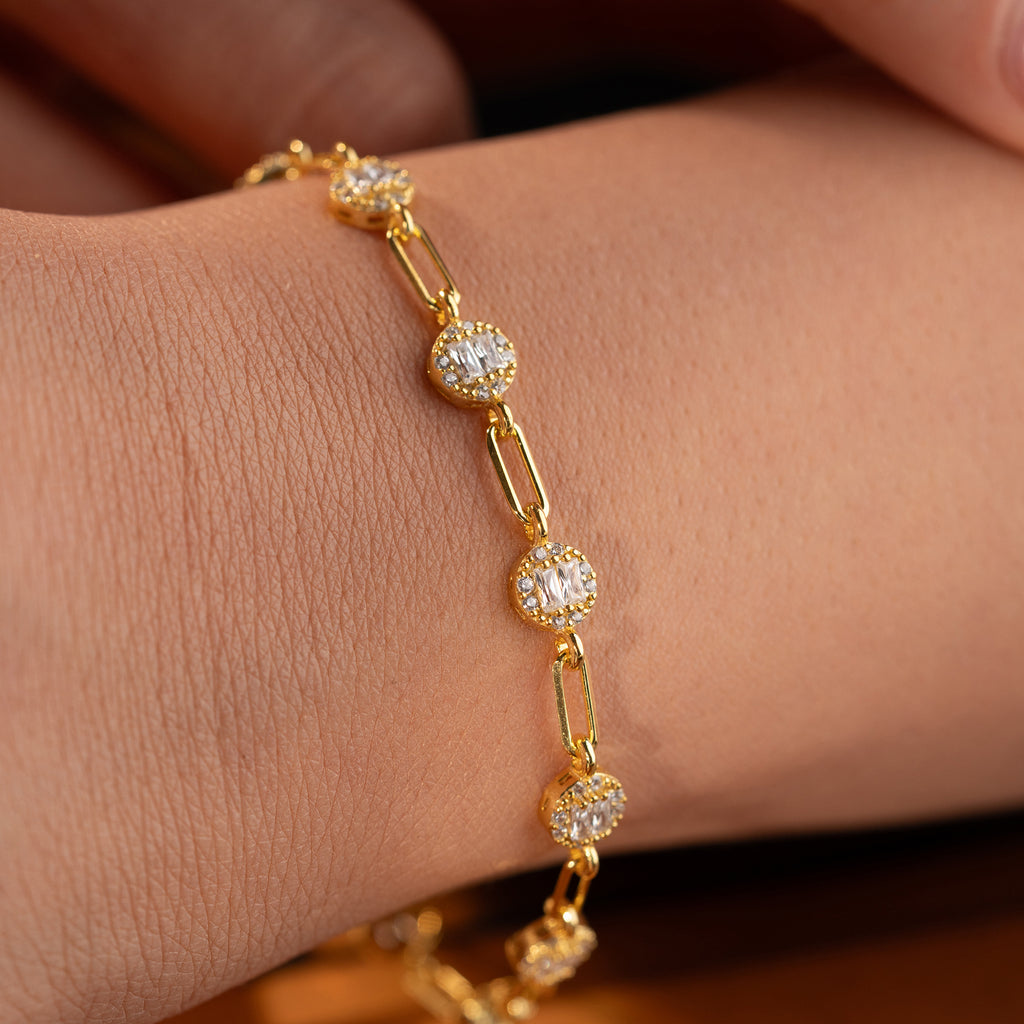 MULTIZIRKONARMBAND | 925 SILVER