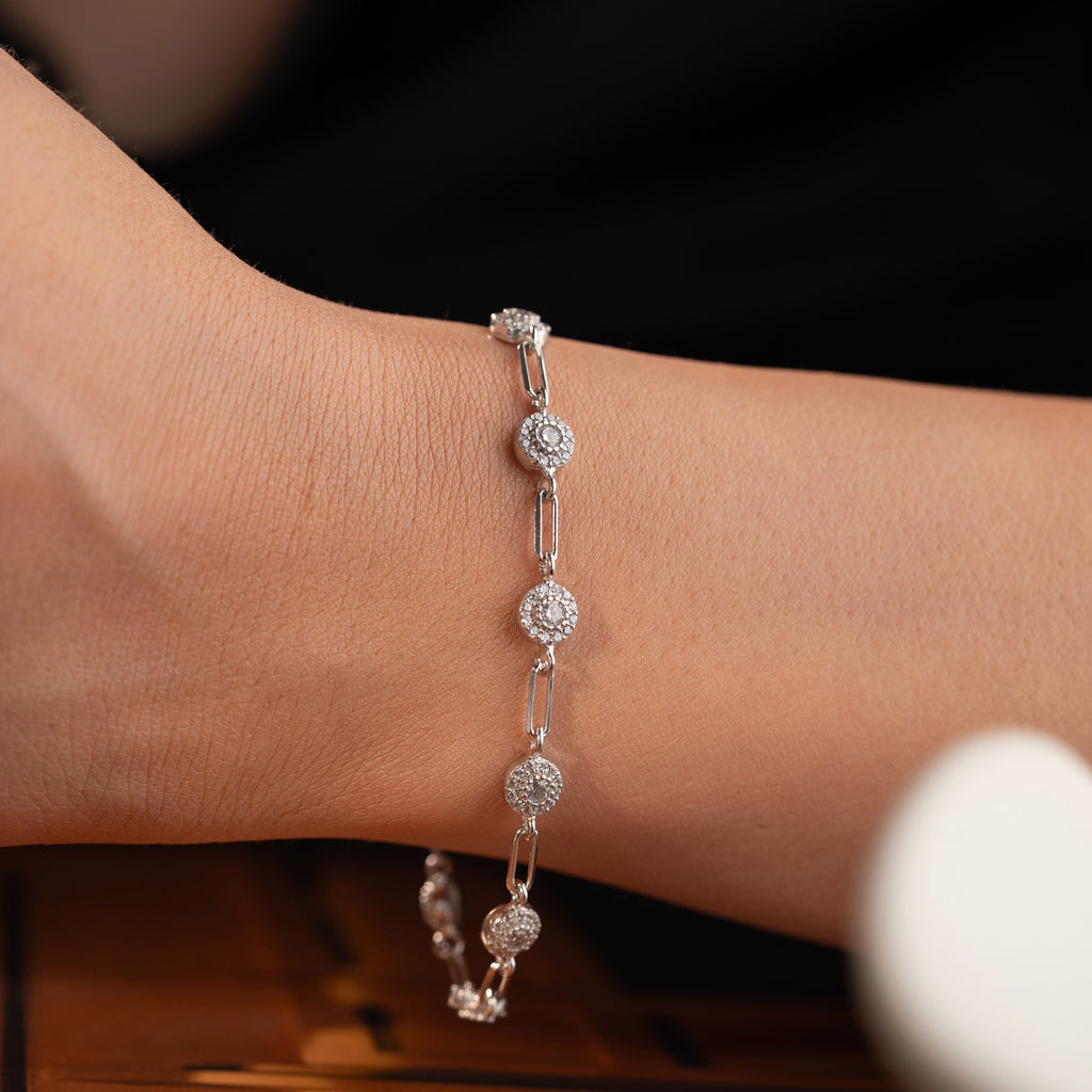 MULTIZIRKONARMBAND | 925 SILVER