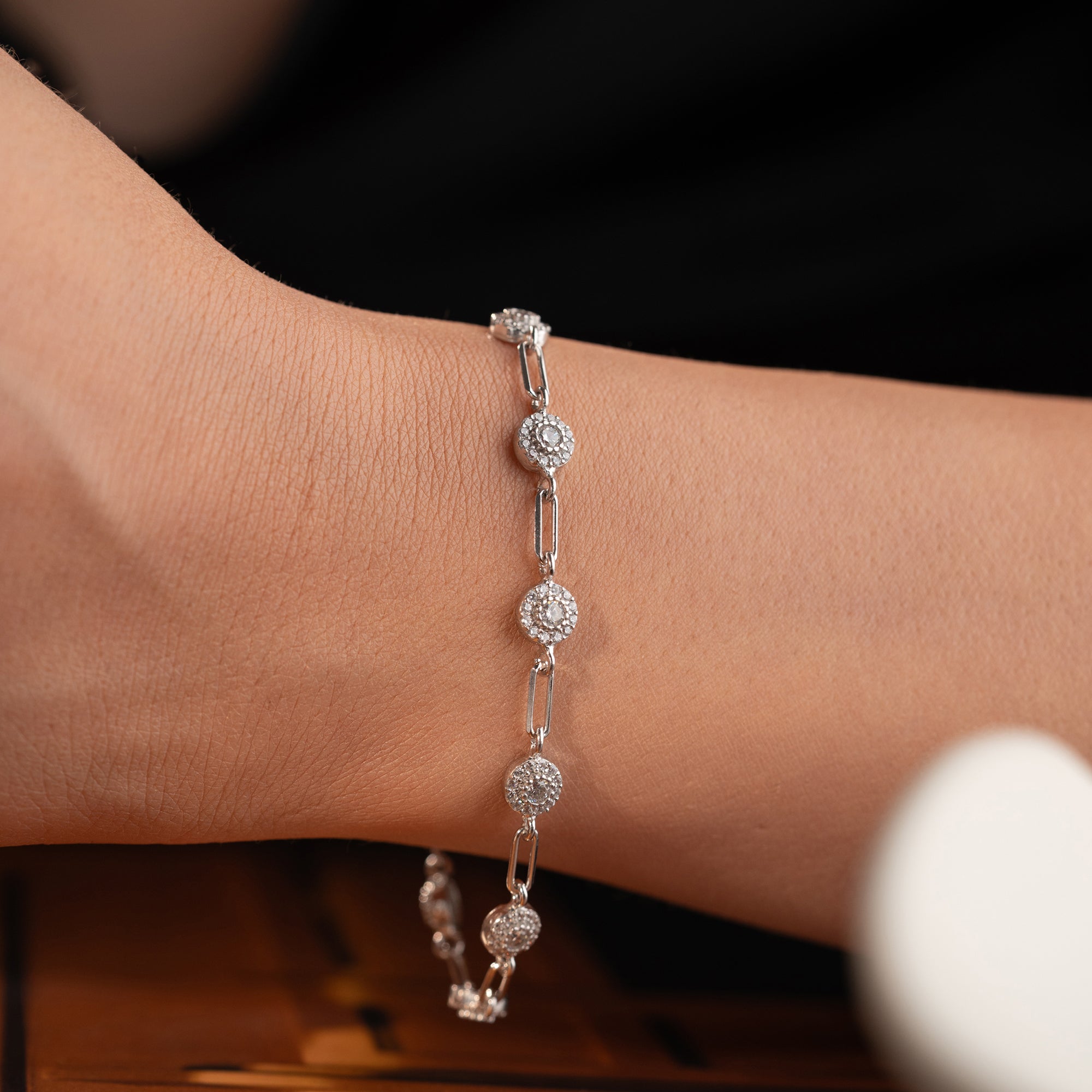 MULTIZIRKONARMBAND | 925 SILVER