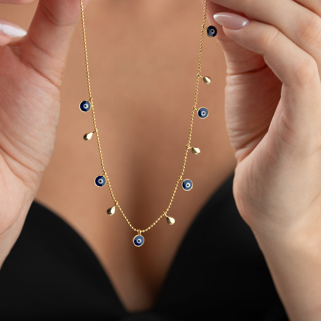 DROP X NAZAR HALSBAND | 925 SILVER 