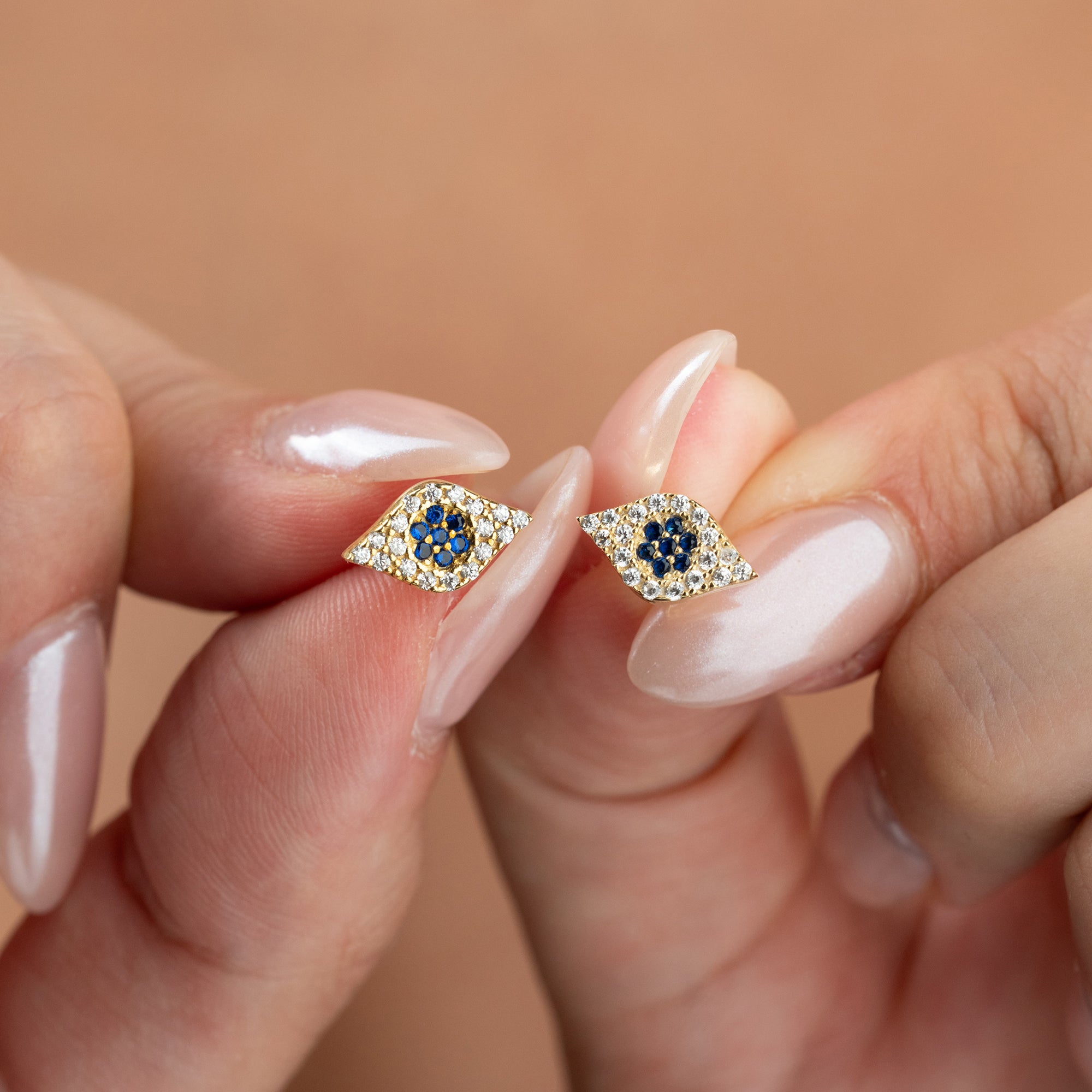 NAZAR EYE ÖGONHÄNGNING | 925 SILVER