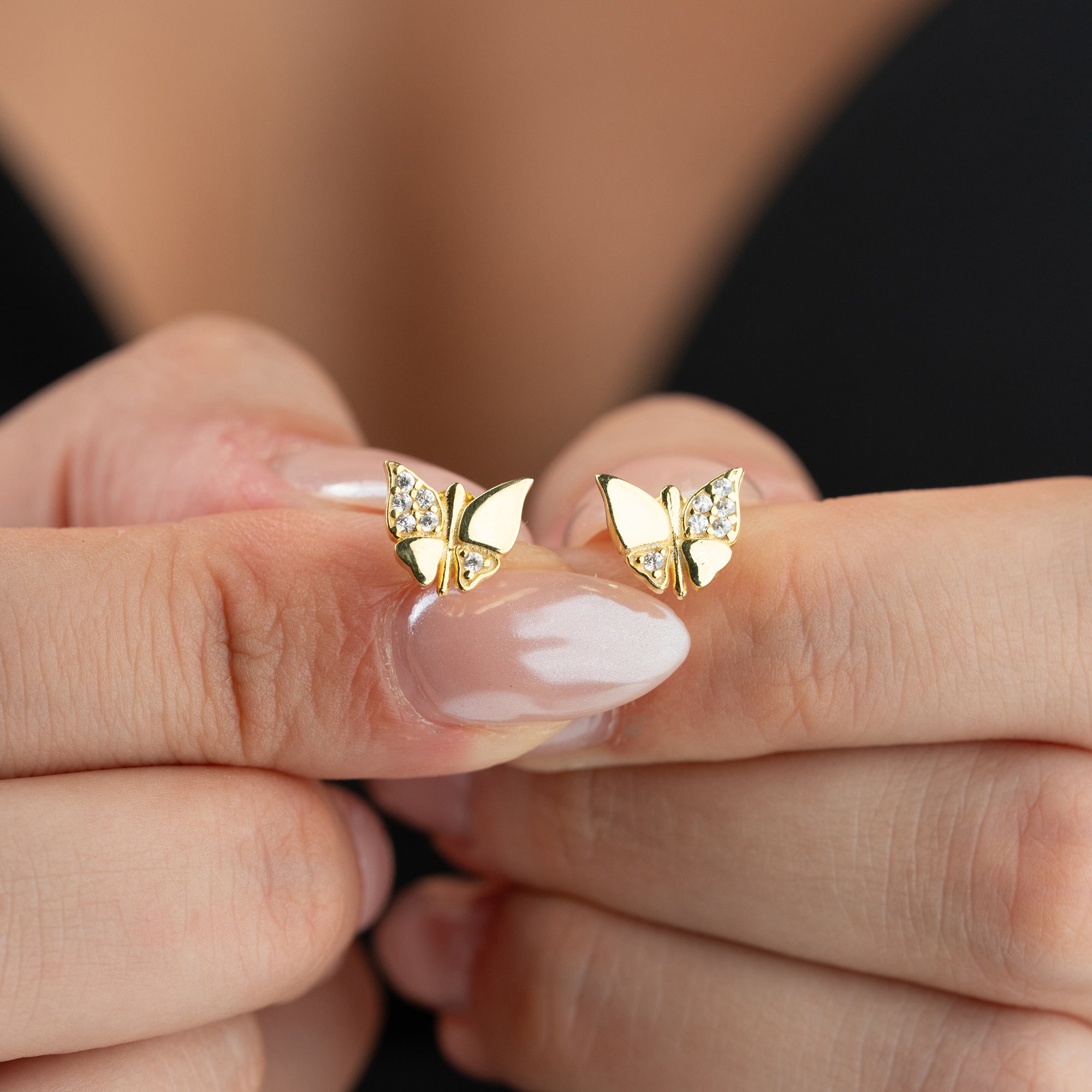 FJÄRILSTENÖRHÄNGEN | 925 SILVER