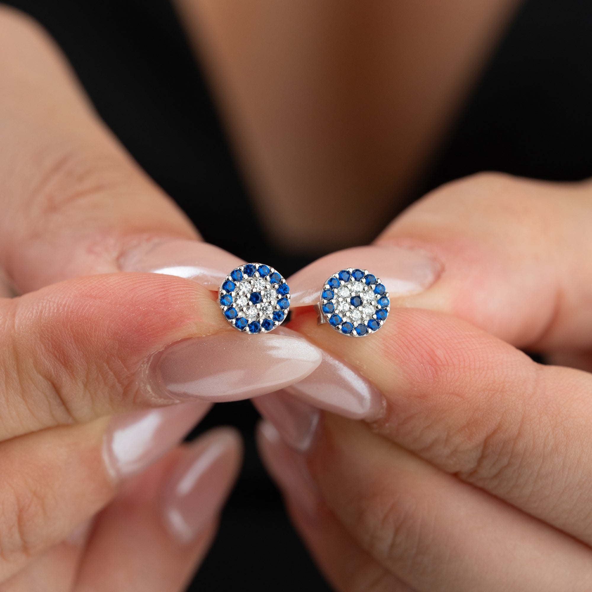 MINI NAZAR ÖGA-HÄNGNING | 925 SILVER