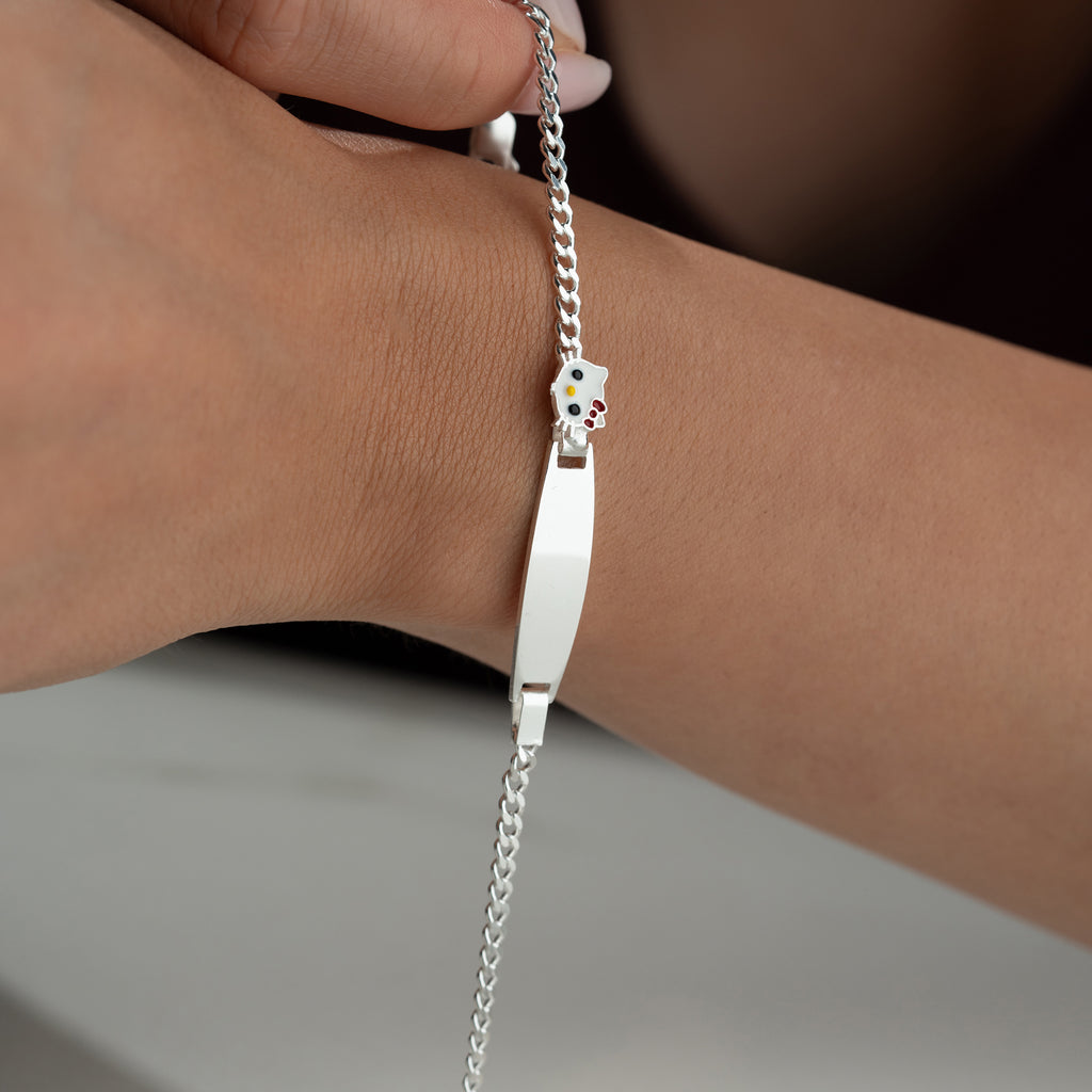 KATT BARN ARMBAND | 925 SILVER
