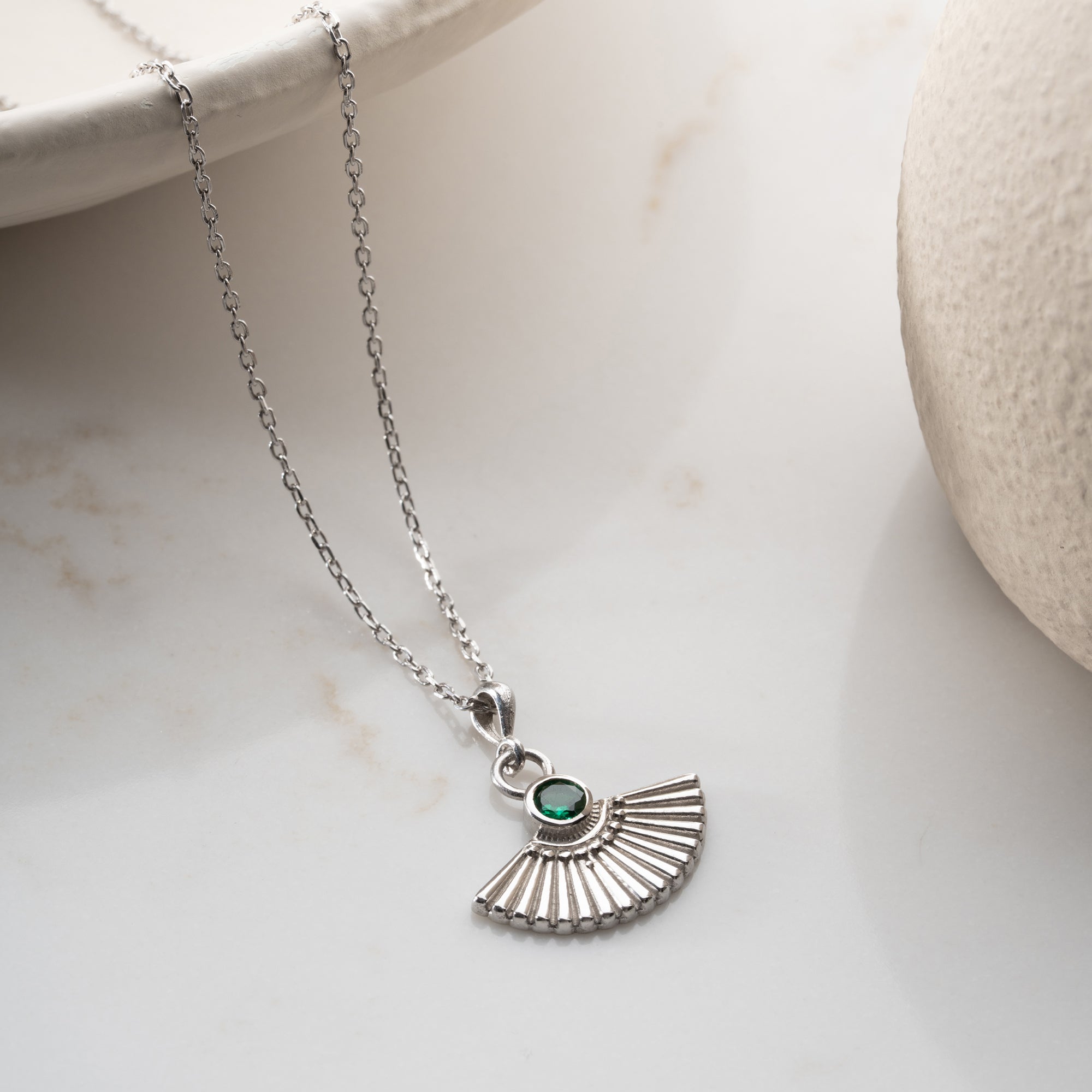 ZIRKONIUMFLÄKTKRAS | 925 SILVER