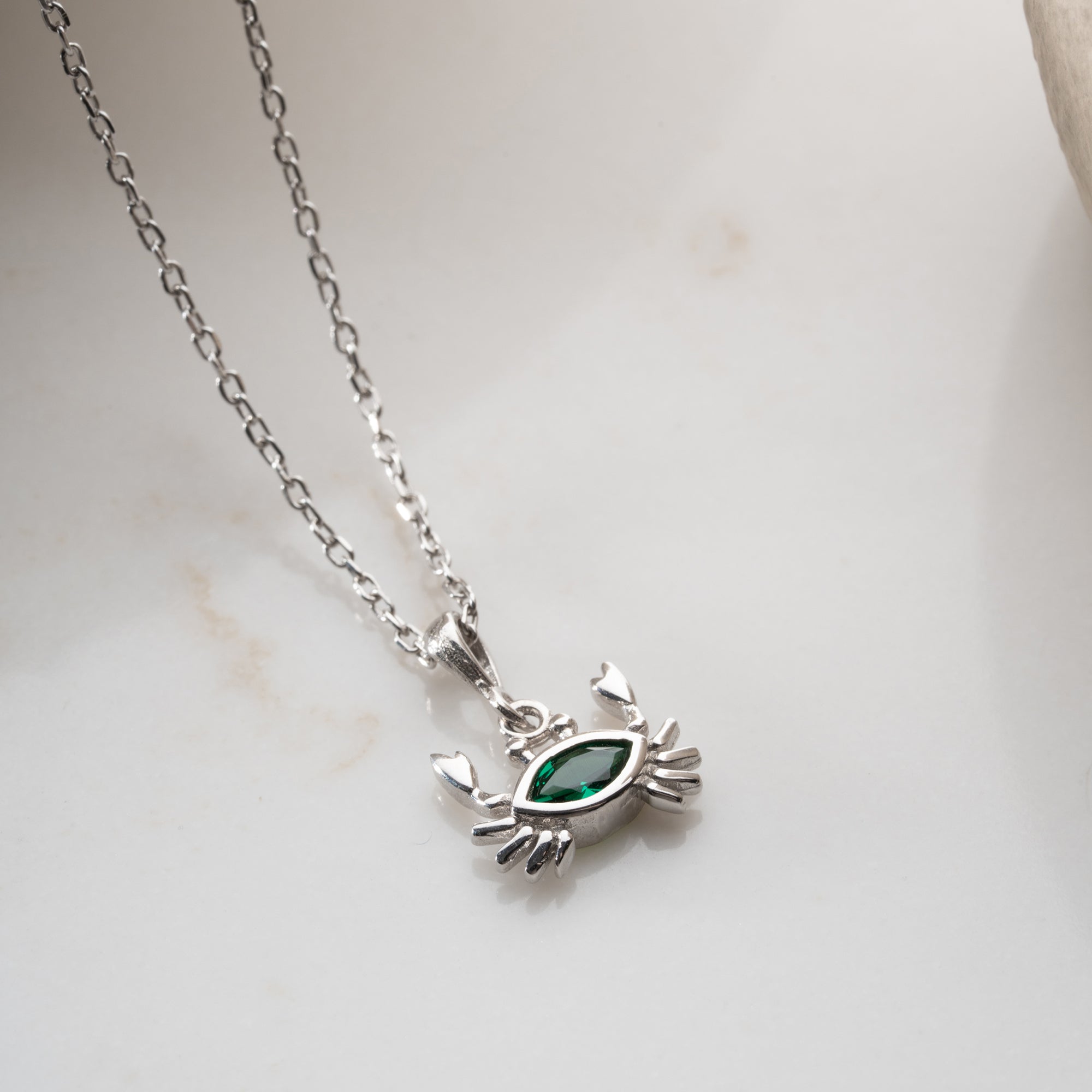 ZIRKONIUMKRÄFTSHALSBAND | 925 SILVER