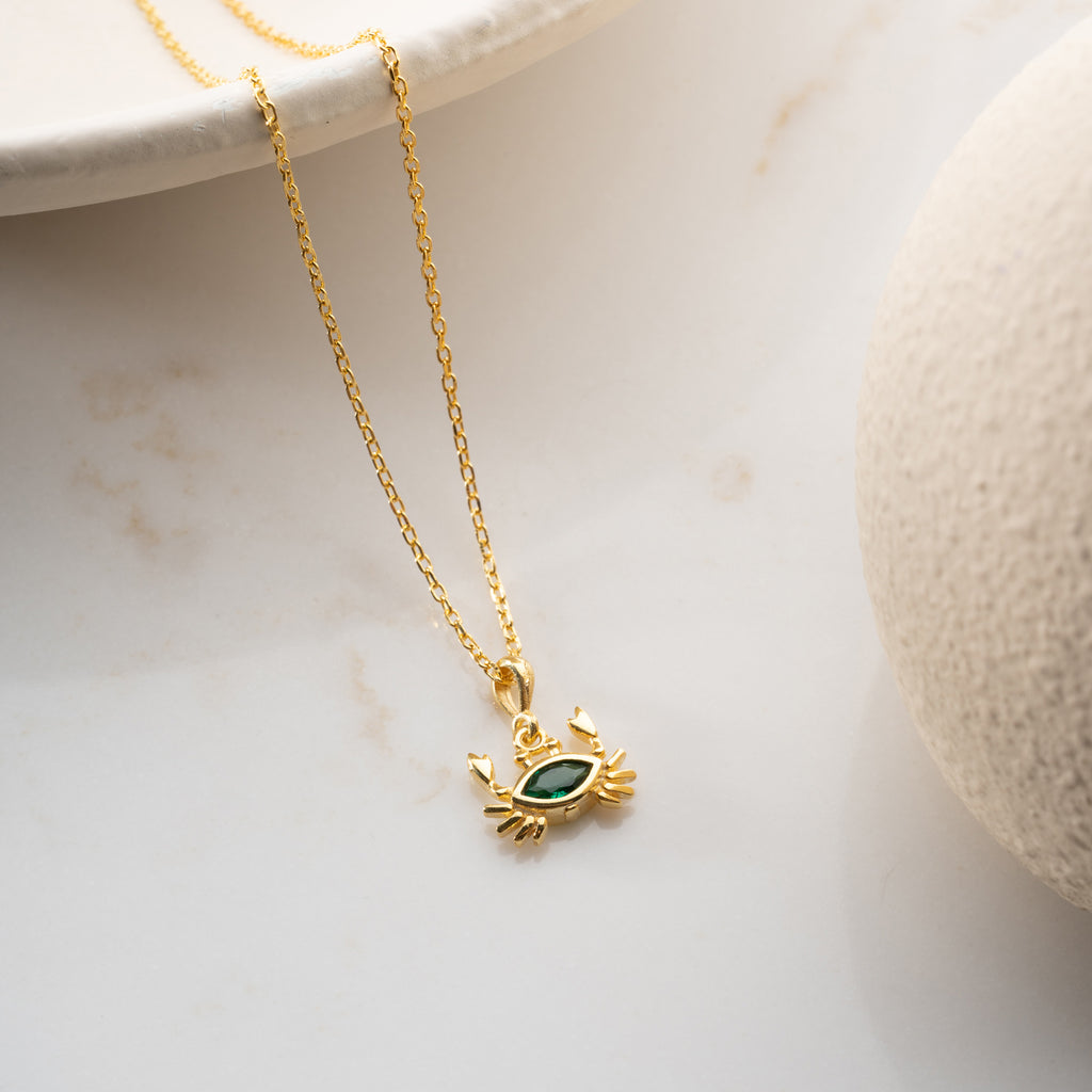 ZIRKONIUMKRÄFTSHALSBAND | 925 SILVER