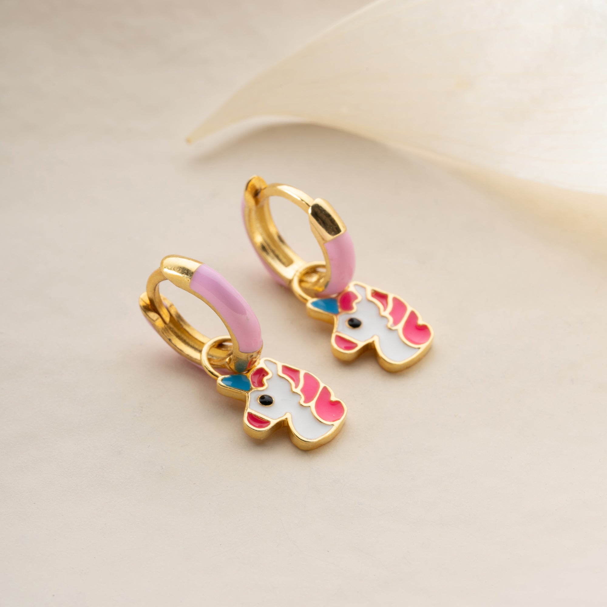 BARNENS ENHÖRNINGSÖRHÄNGEN | 925 SILVER