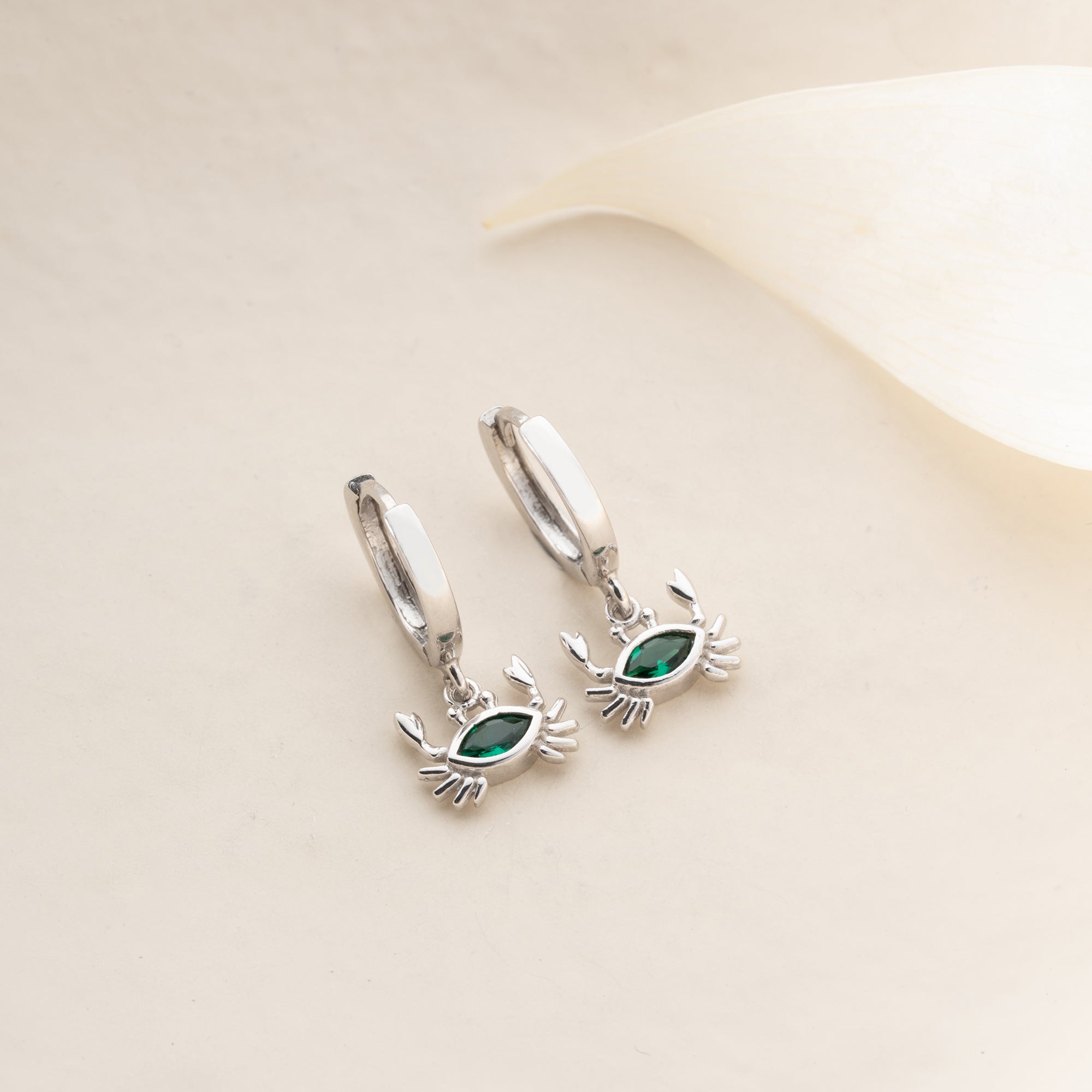 ZIRKONIUMKRÄFTÖRHÄNGEN | 925 SILVER