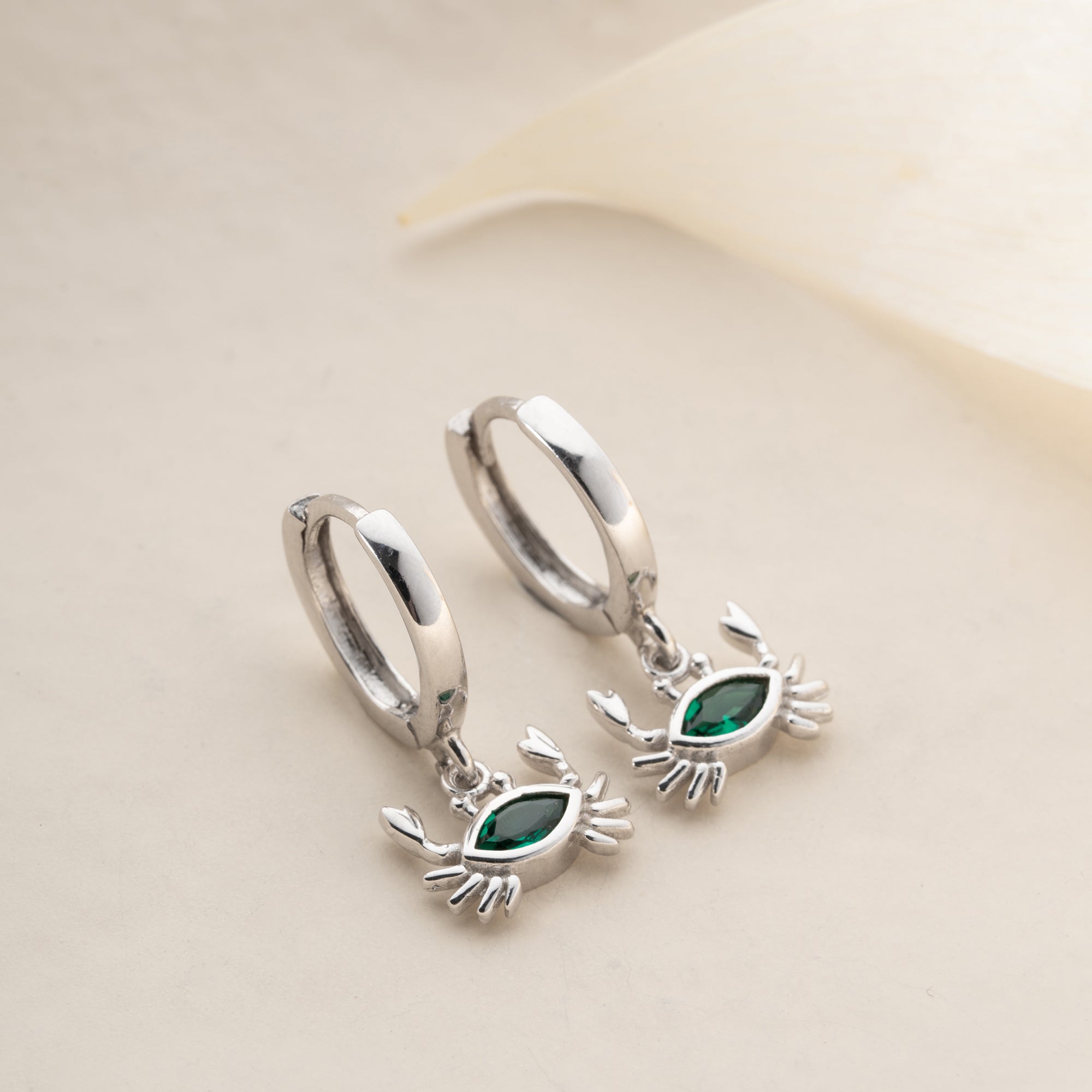 ZIRKONIUMKRÄFTÖRHÄNGEN | 925 SILVER