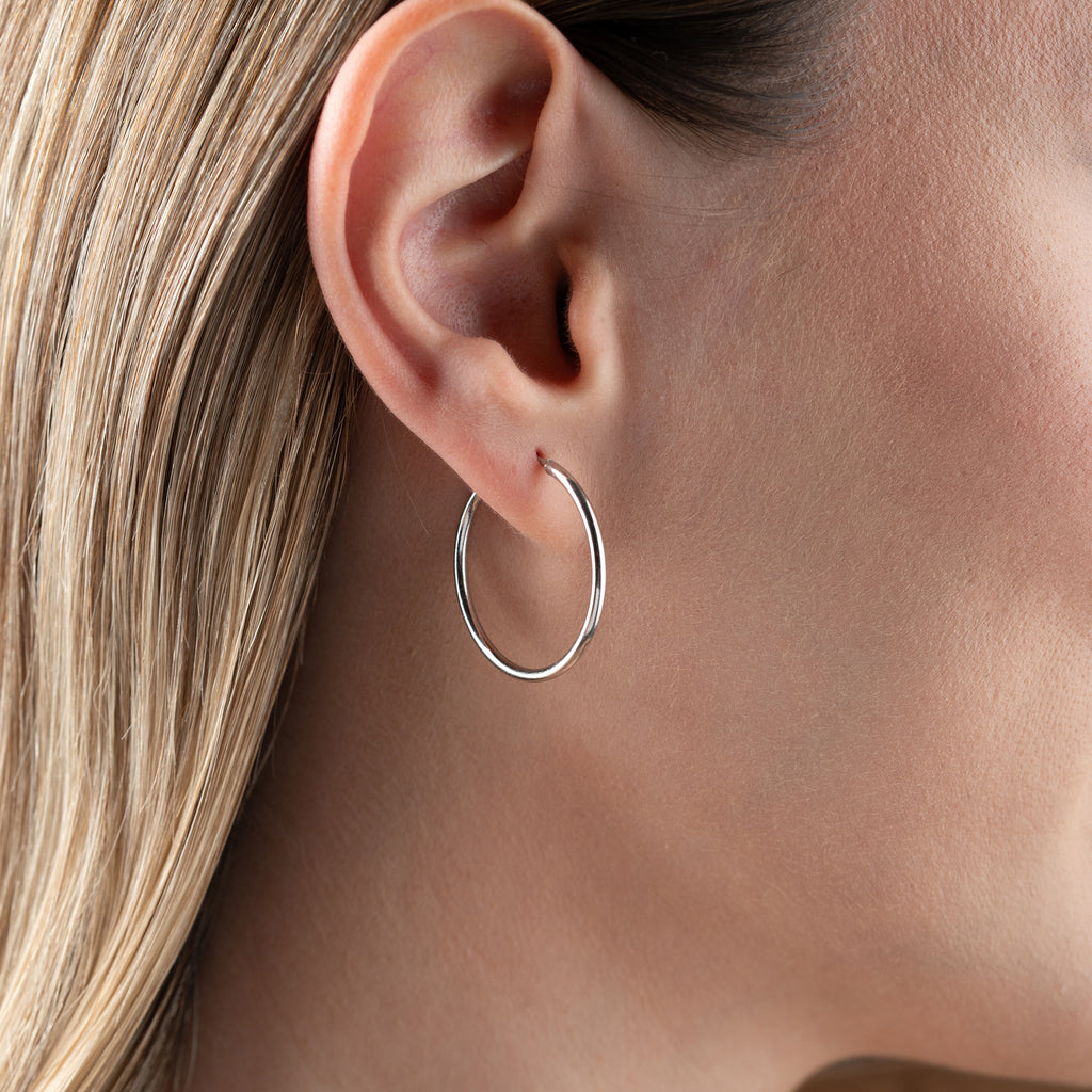 KLASSISKA CREOLER | 925 SILVER