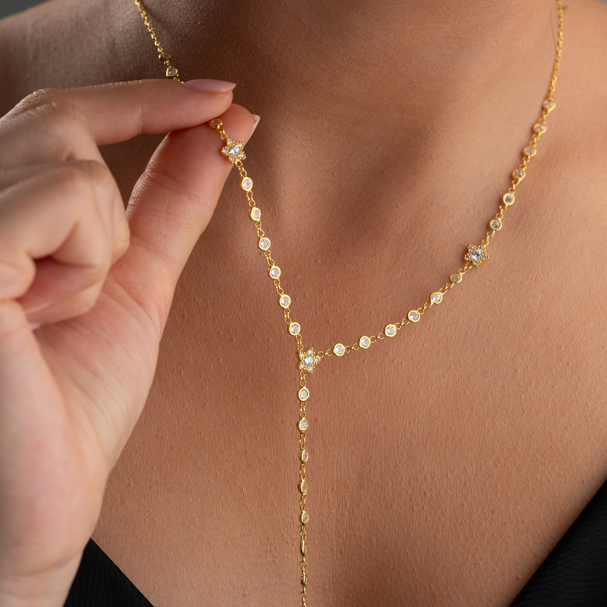 ÉCLAT HALSBAND Y-DESIGN | 925 SILVER
