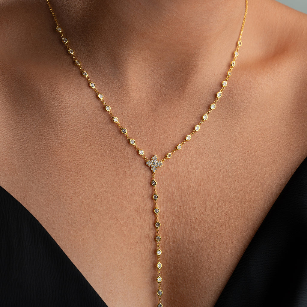 LUMINA HALSBAND Y-DESIGN | 925 SILVER