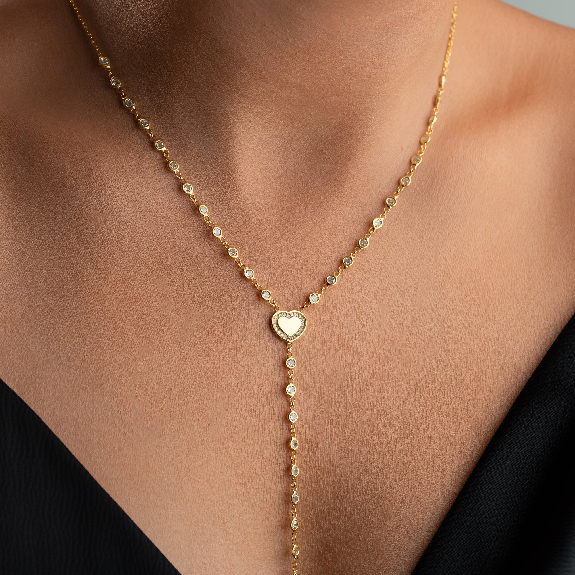 HJÄRTA Y HALSBAND | 925 SILVER