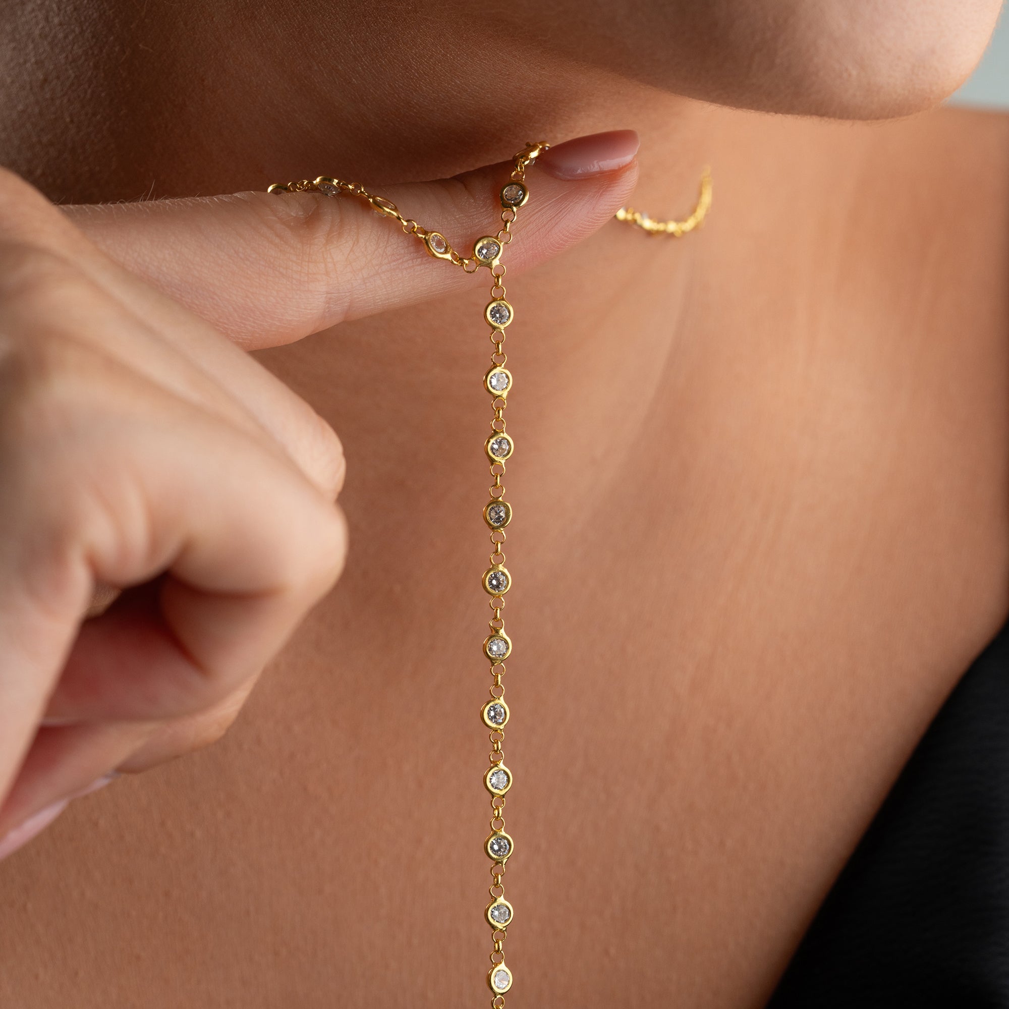 ELEGANCE Y HALSBAND | 925 SILVER