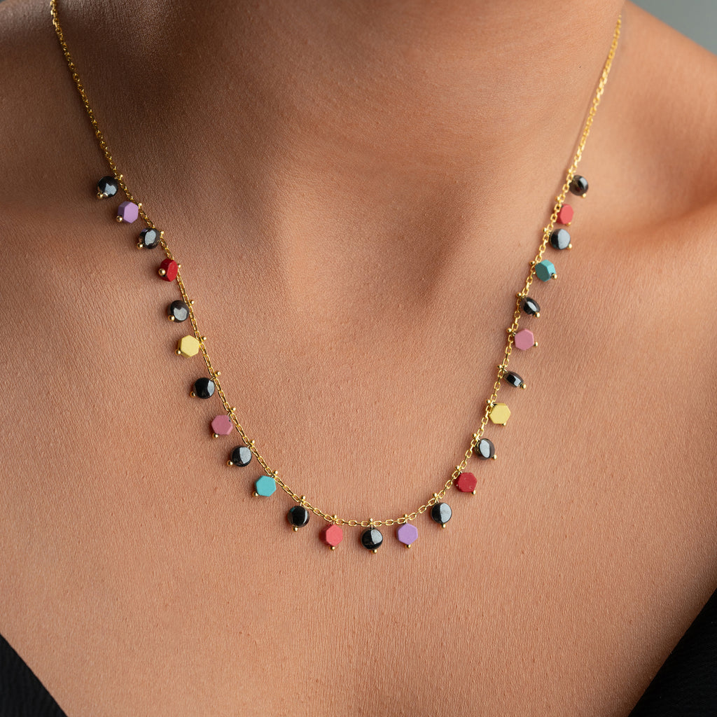 MOSAIC HALSBAND | 925 SILVER
