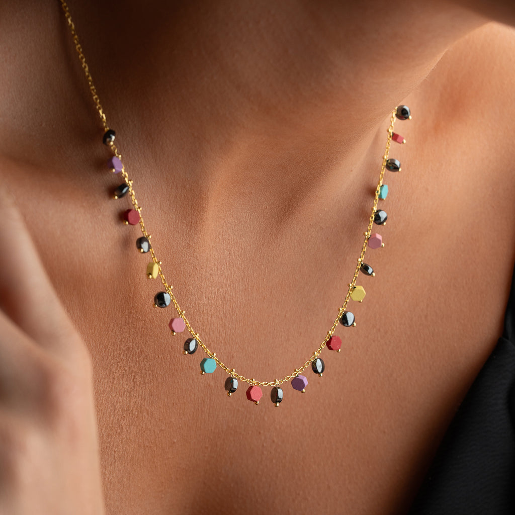 MOSAIC HALSBAND | 925 SILVER