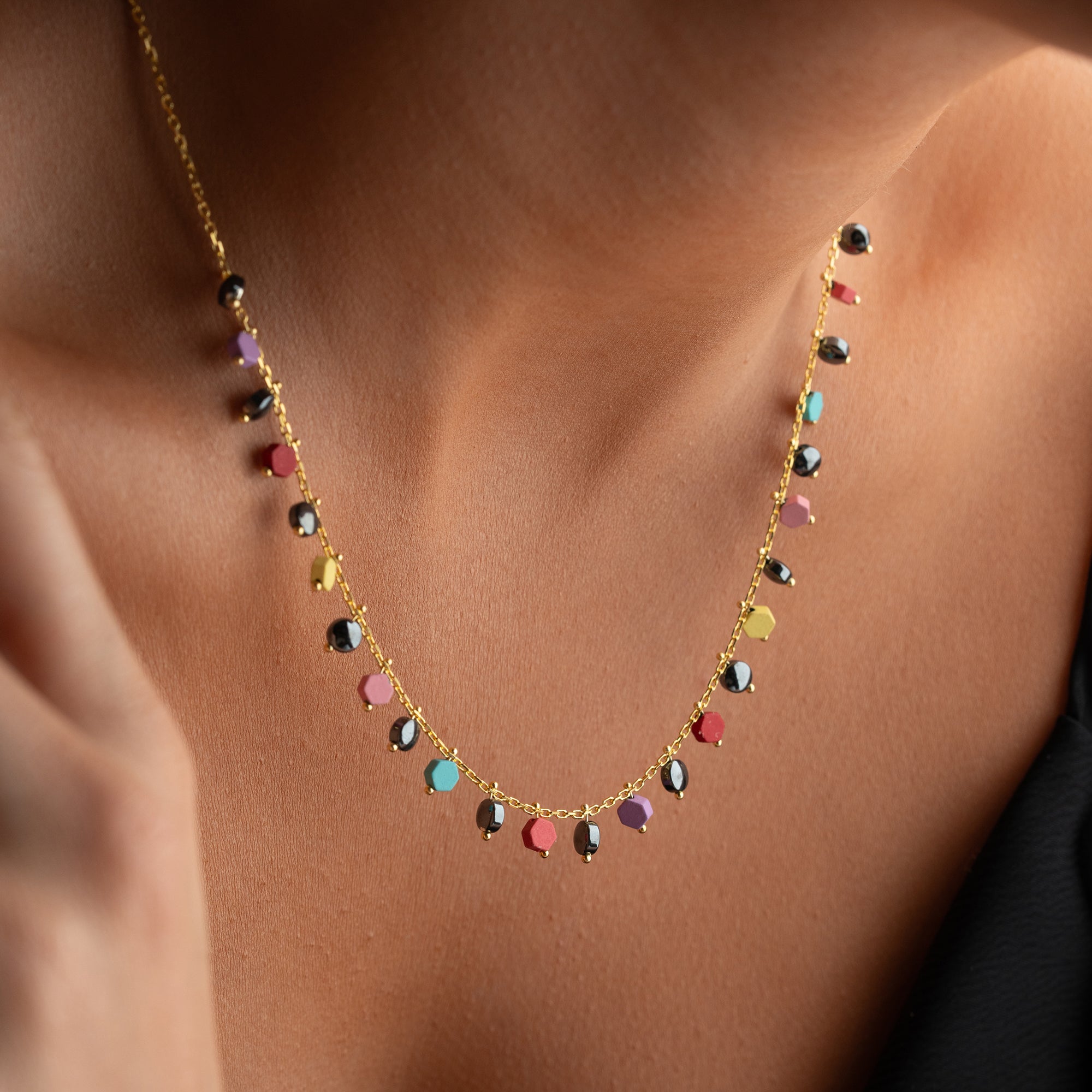 MOSAIC HALSBAND | 925 SILVER