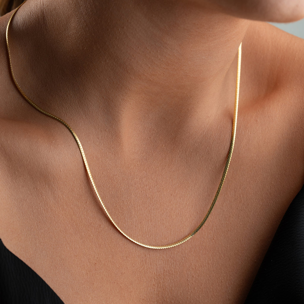 HALSBAND MED ORMKEDJA | 925 SILVER