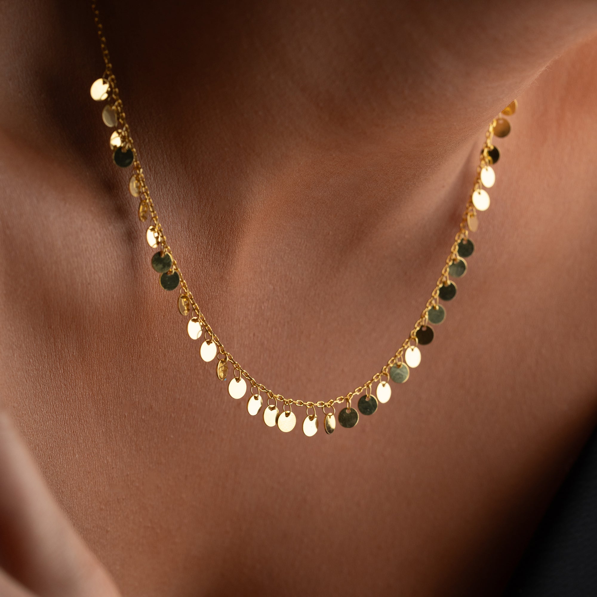PALJETTHALSBAND | 925 SILVER