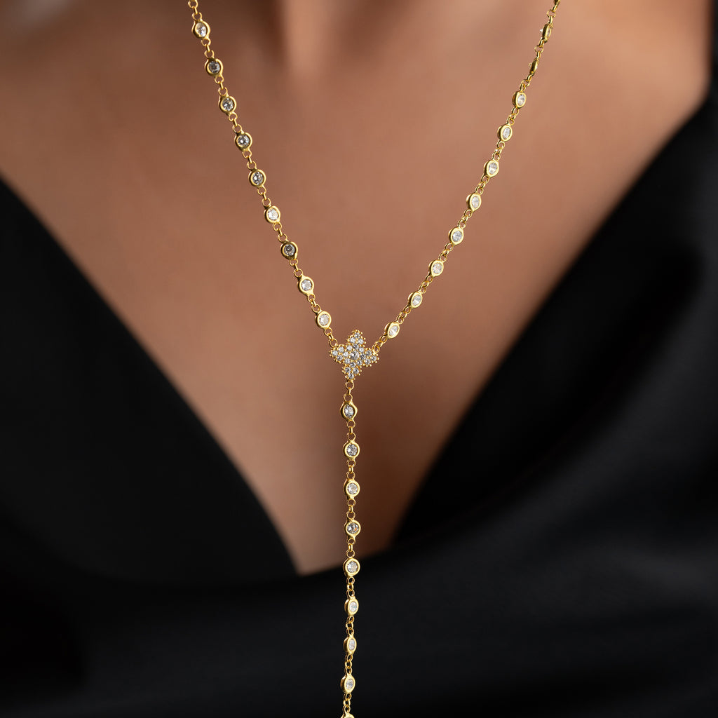 LUMINA HALSBAND Y-DESIGN | 925 SILVER