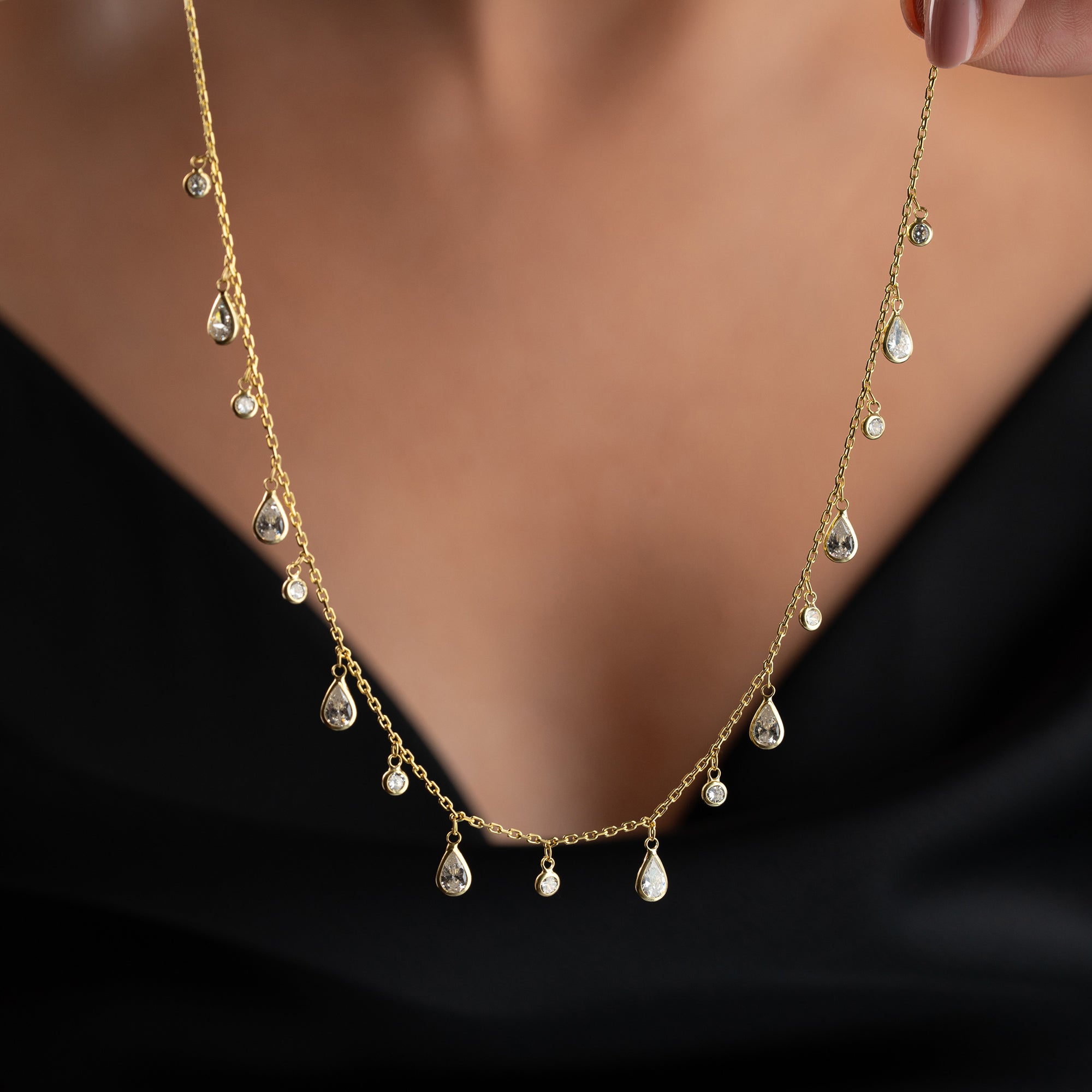 DROPPHALSBAND | 925 SILVER