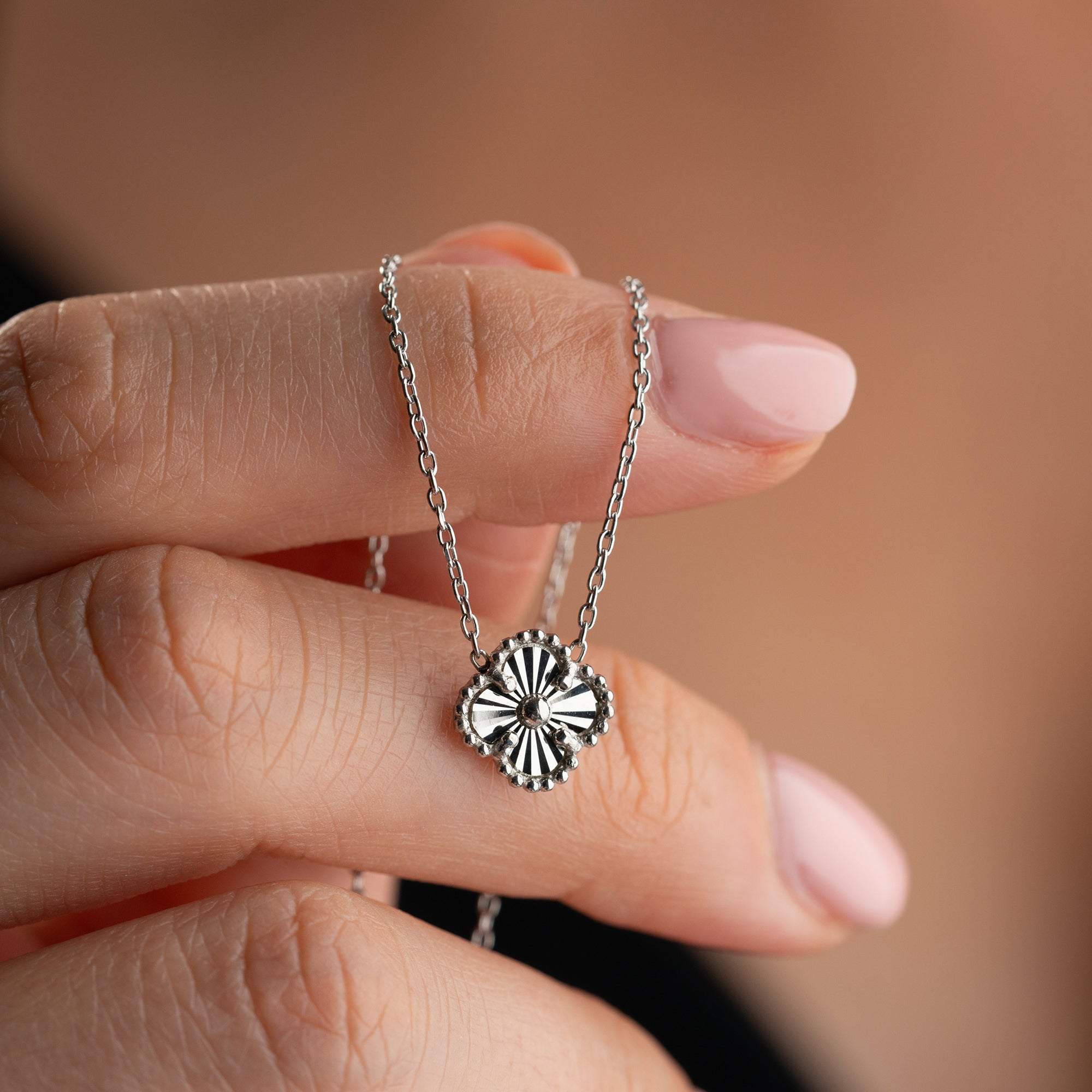 KLÖVERHALSBAND | 925 SILVER