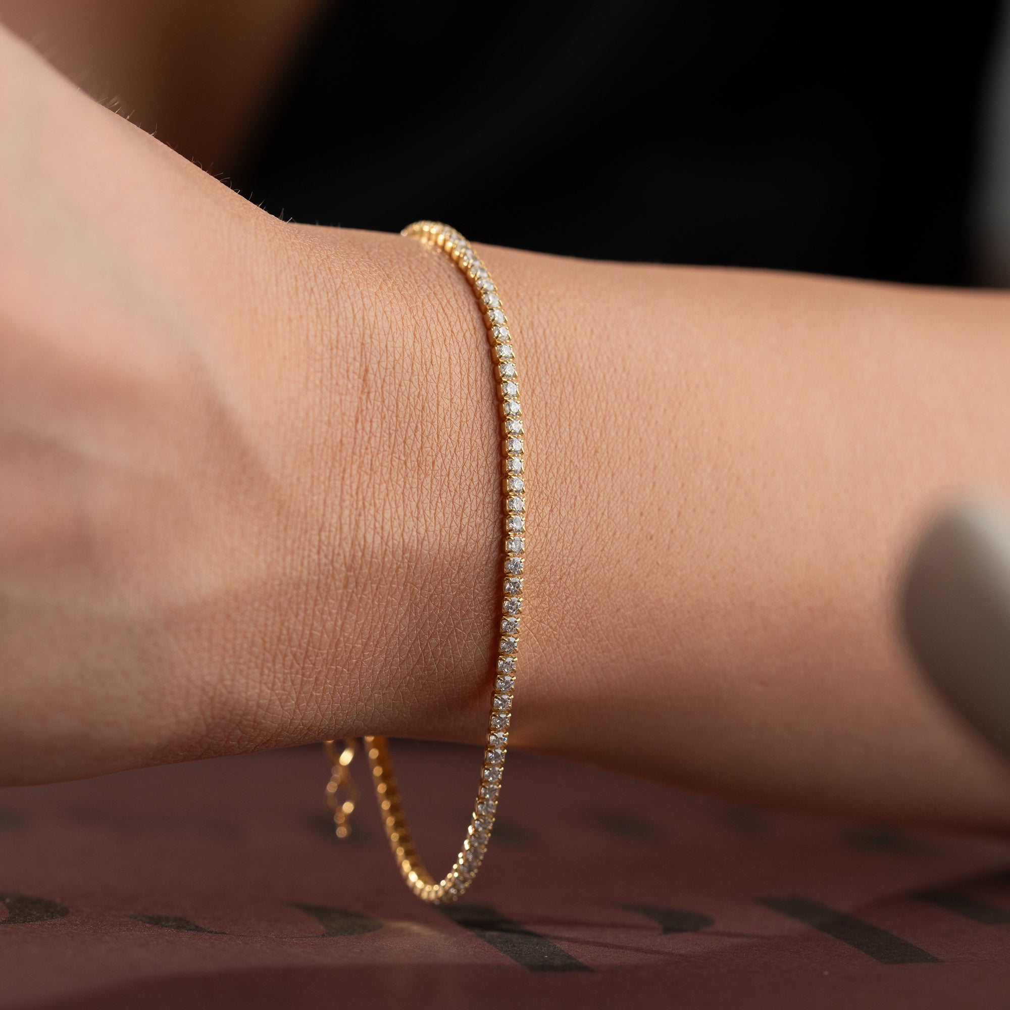LUXE TENNISARMBAND | 925 SILVER