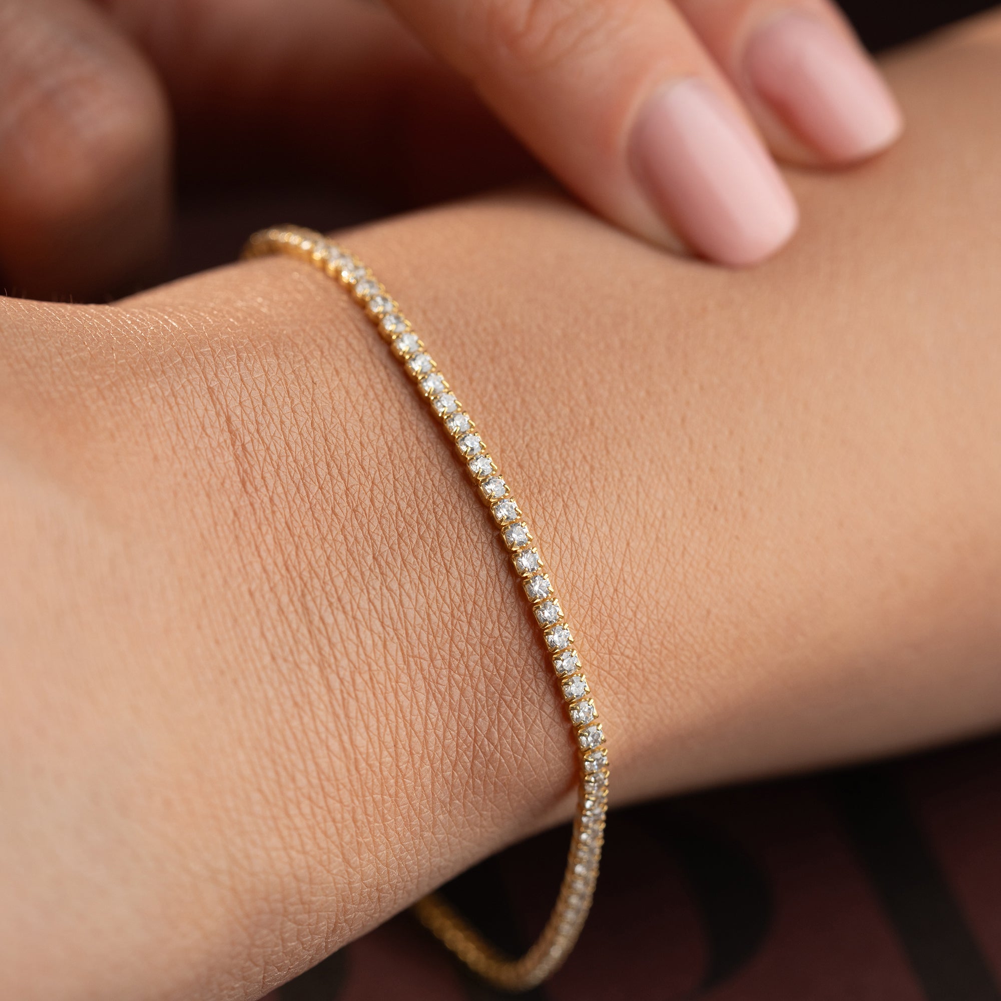 LUXE TENNISARMBAND | 925 SILVER