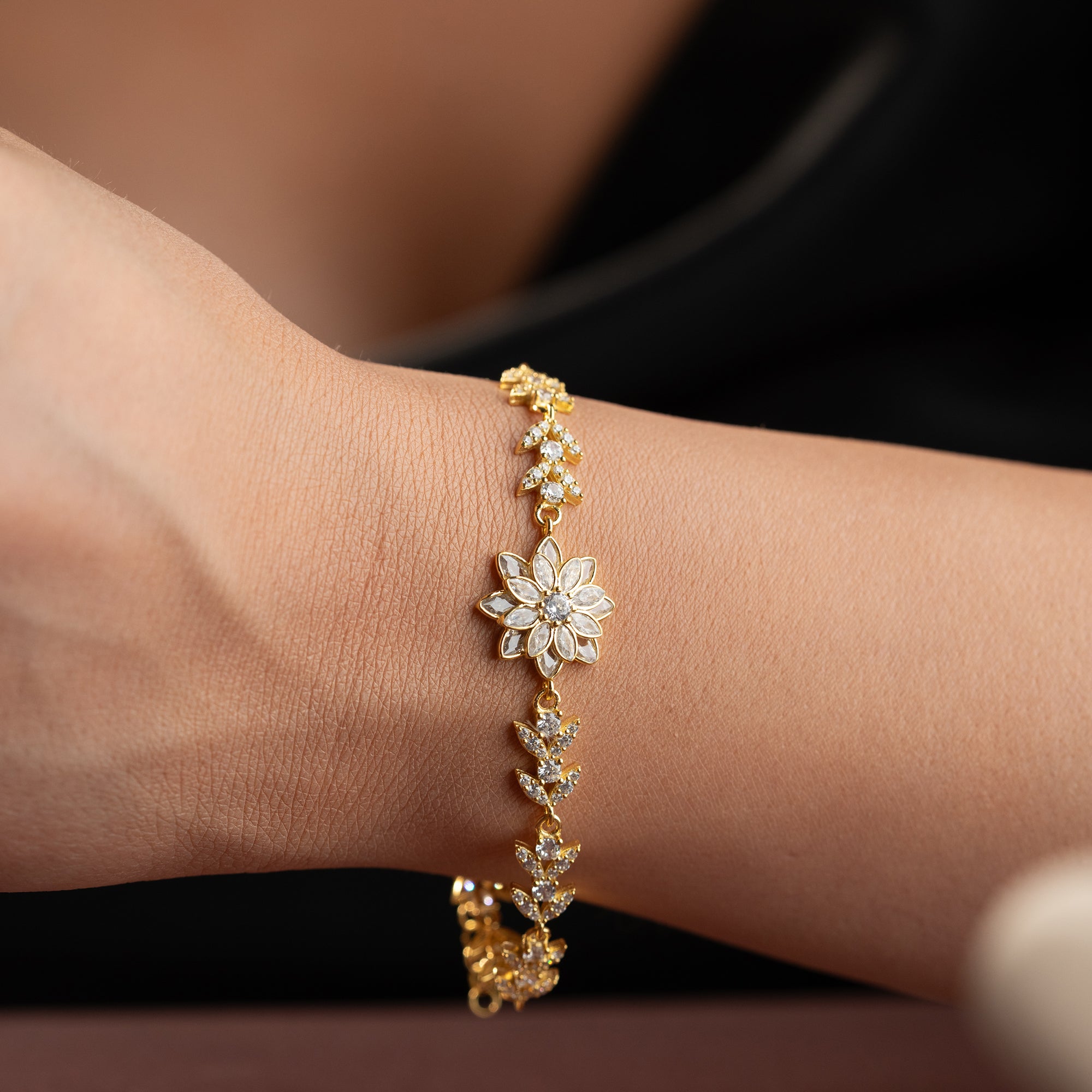 FLORA ARMBAND | 925 SILVER