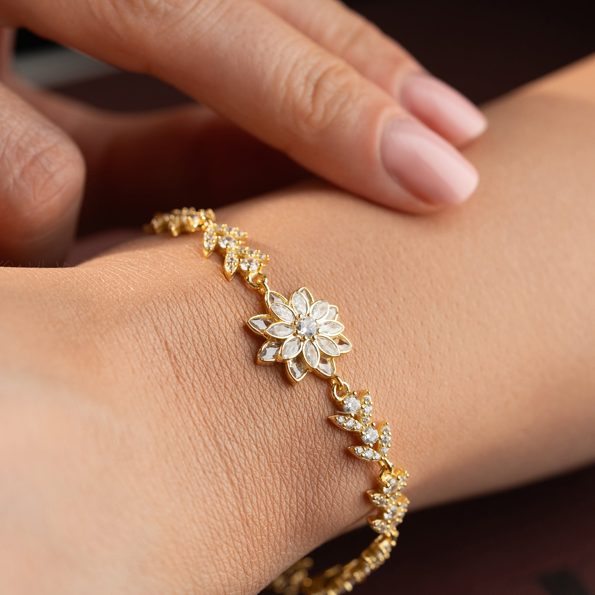 FLORA ARMBAND | 925 SILVER