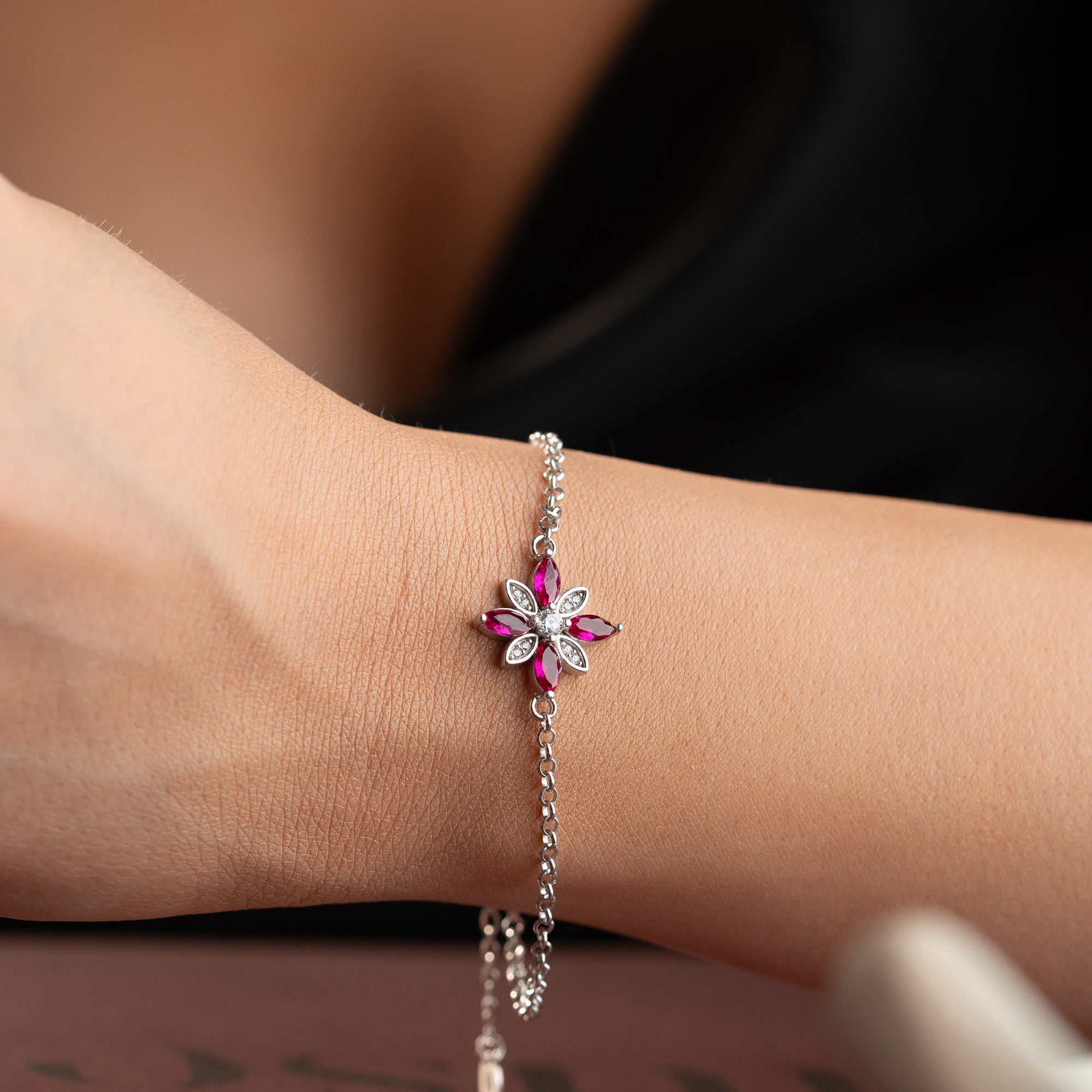 CERISEBLOMMA ARMBAND | 925 SILVER