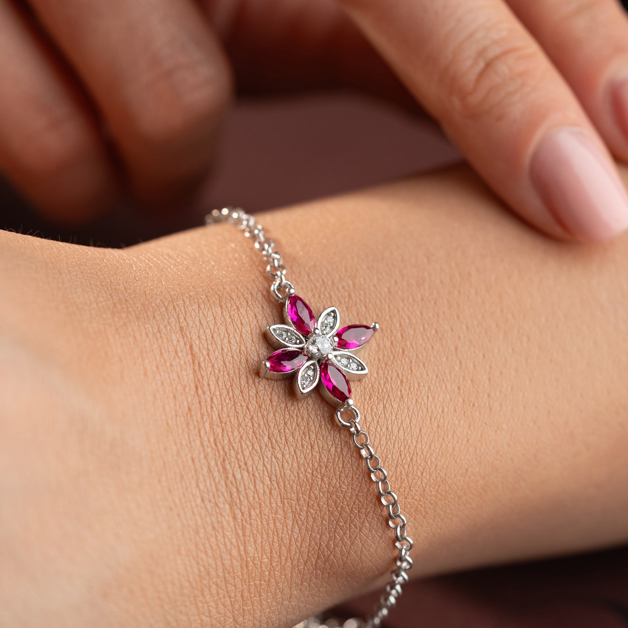 CERISEBLOMMA ARMBAND | 925 SILVER