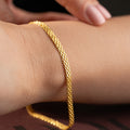 FLATAD ARMBAND | 925 SILVER