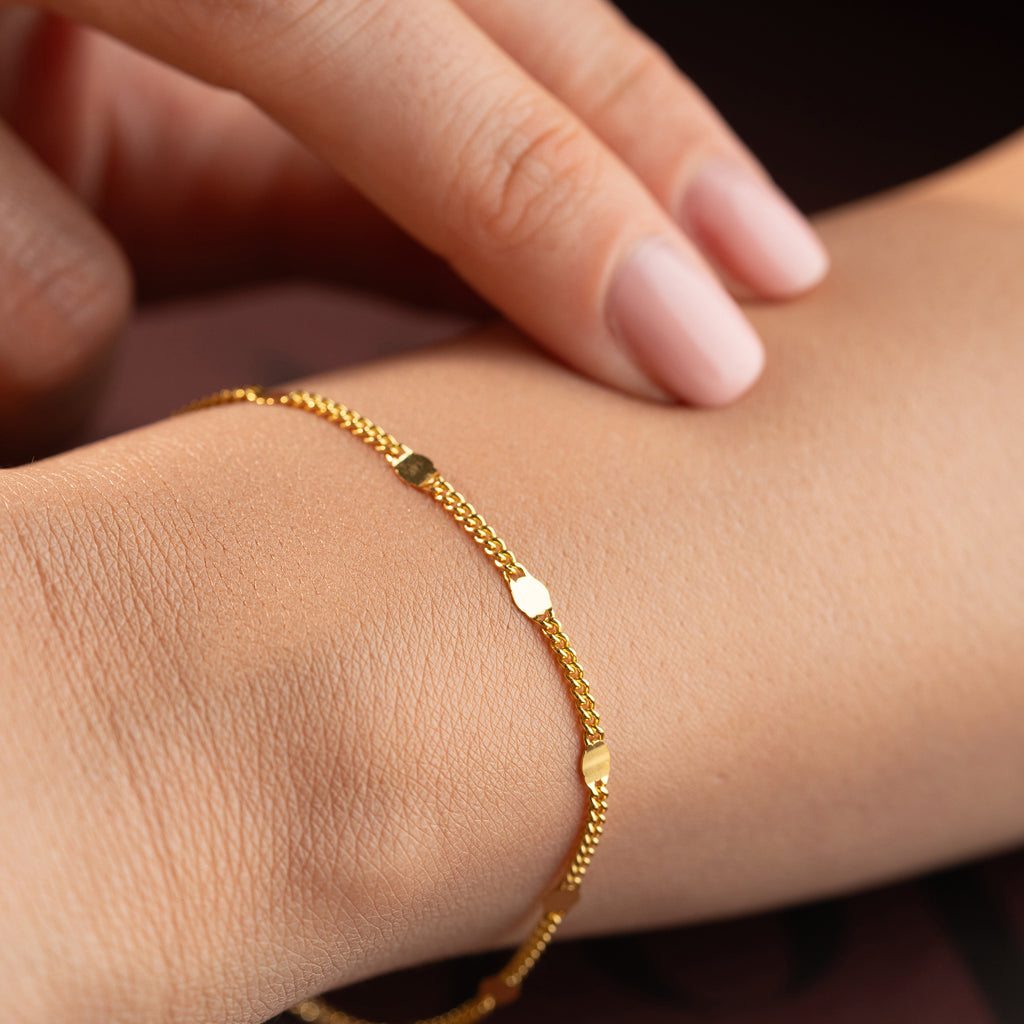 GLANSARMBAND | 925 SILVER