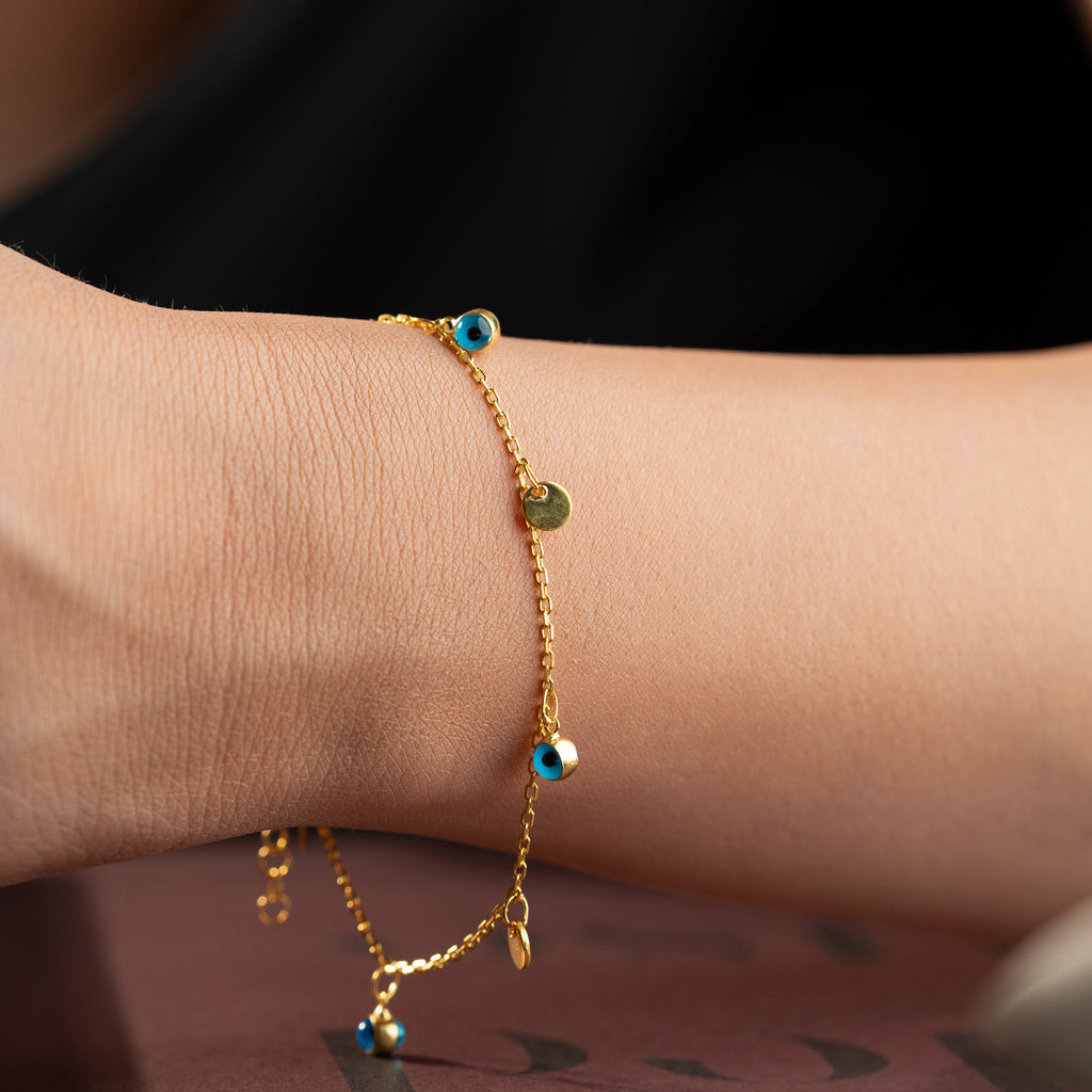 EVIL EYE ARMBAND | 925 SILVER