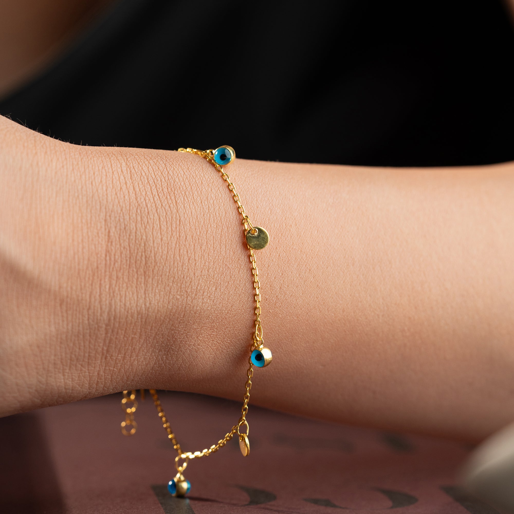 EVIL EYE ARMBAND | 925 SILVER
