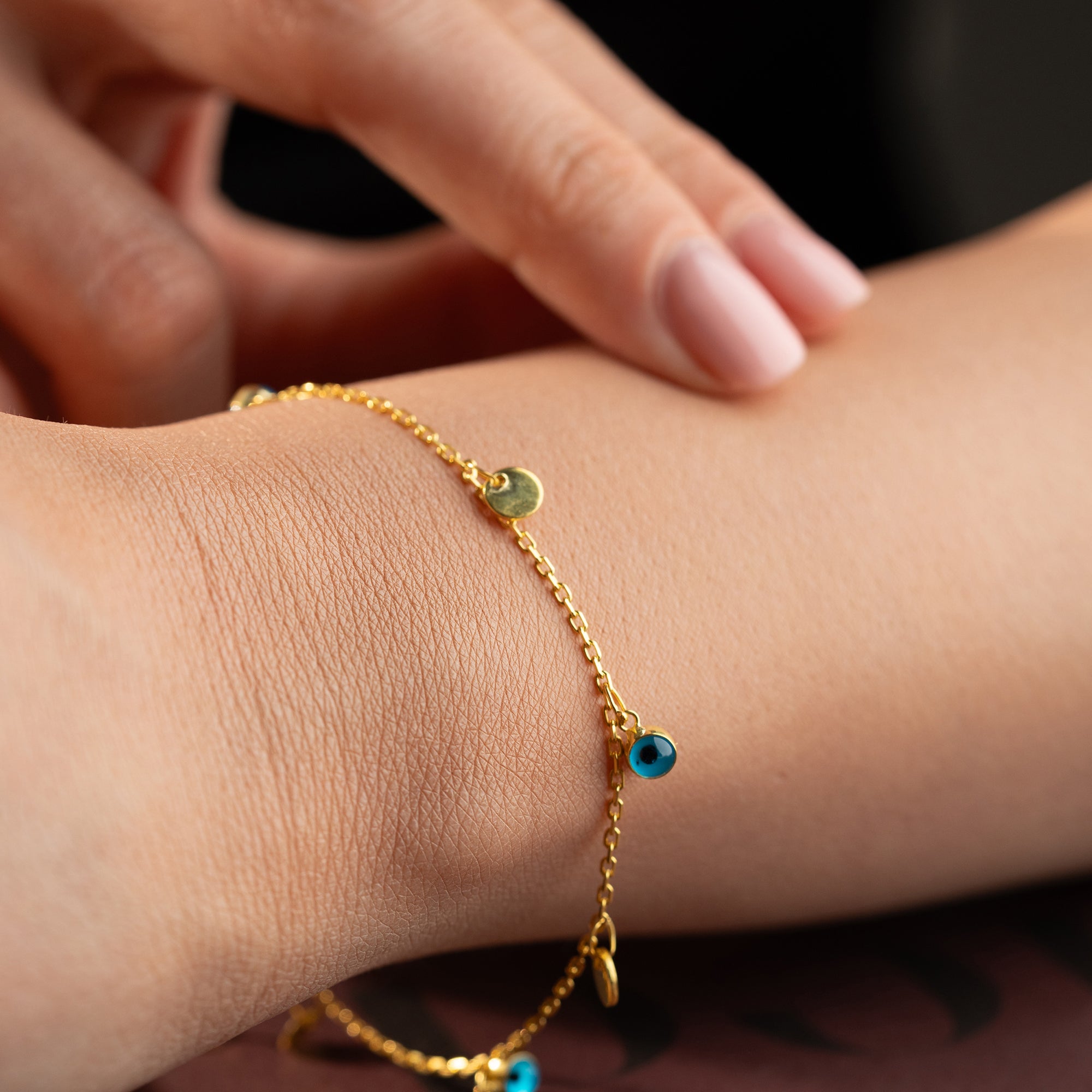 EVIL EYE ARMBAND | 925 SILVER