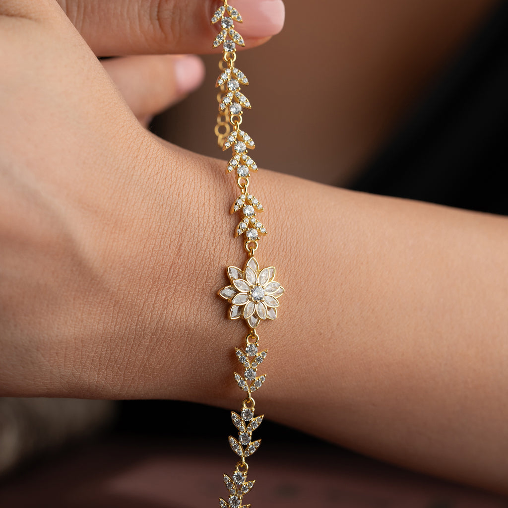 FLORA ARMBAND | 925 SILVER