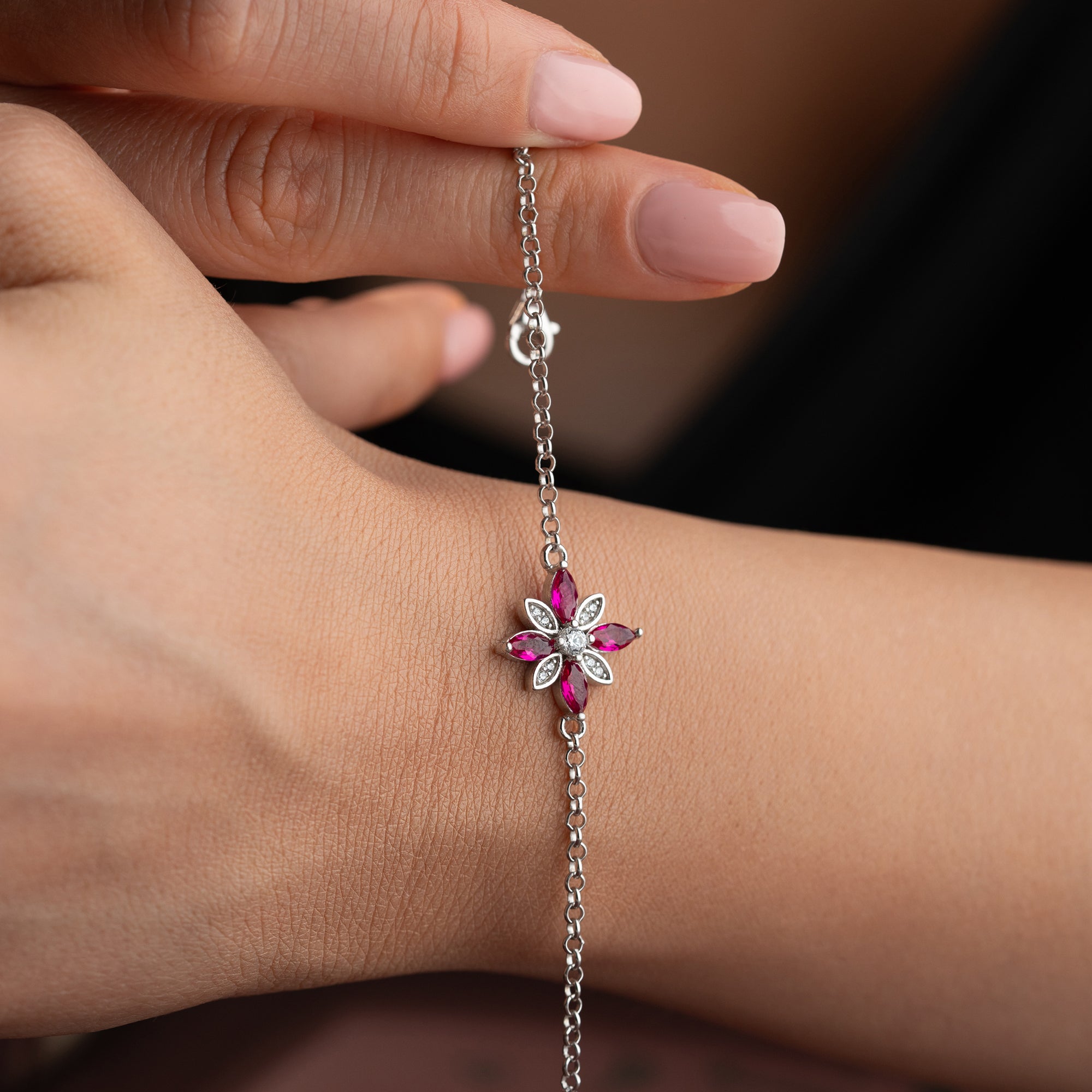 CERISEBLOMMA ARMBAND | 925 SILVER