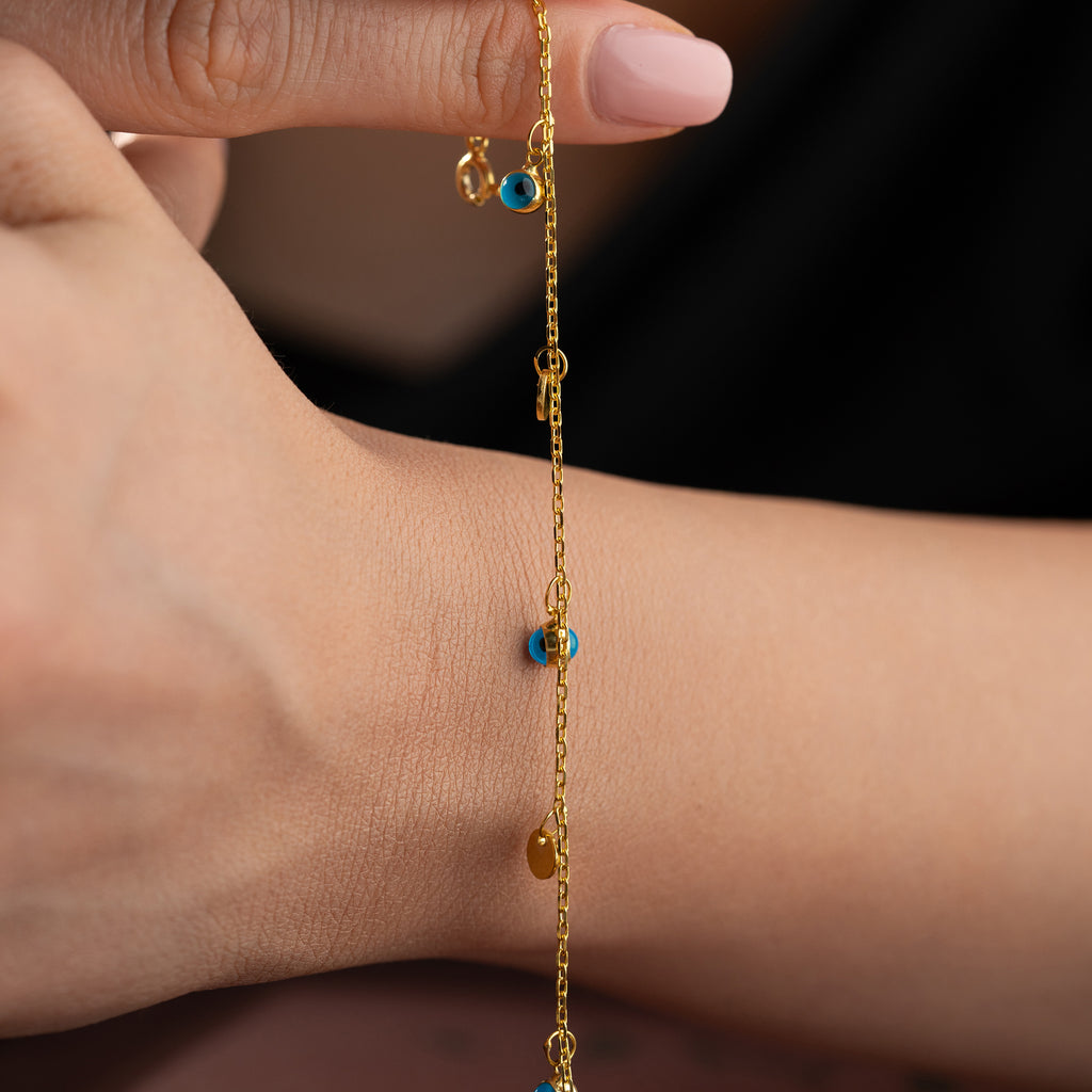 EVIL EYE ARMBAND | 925 SILVER