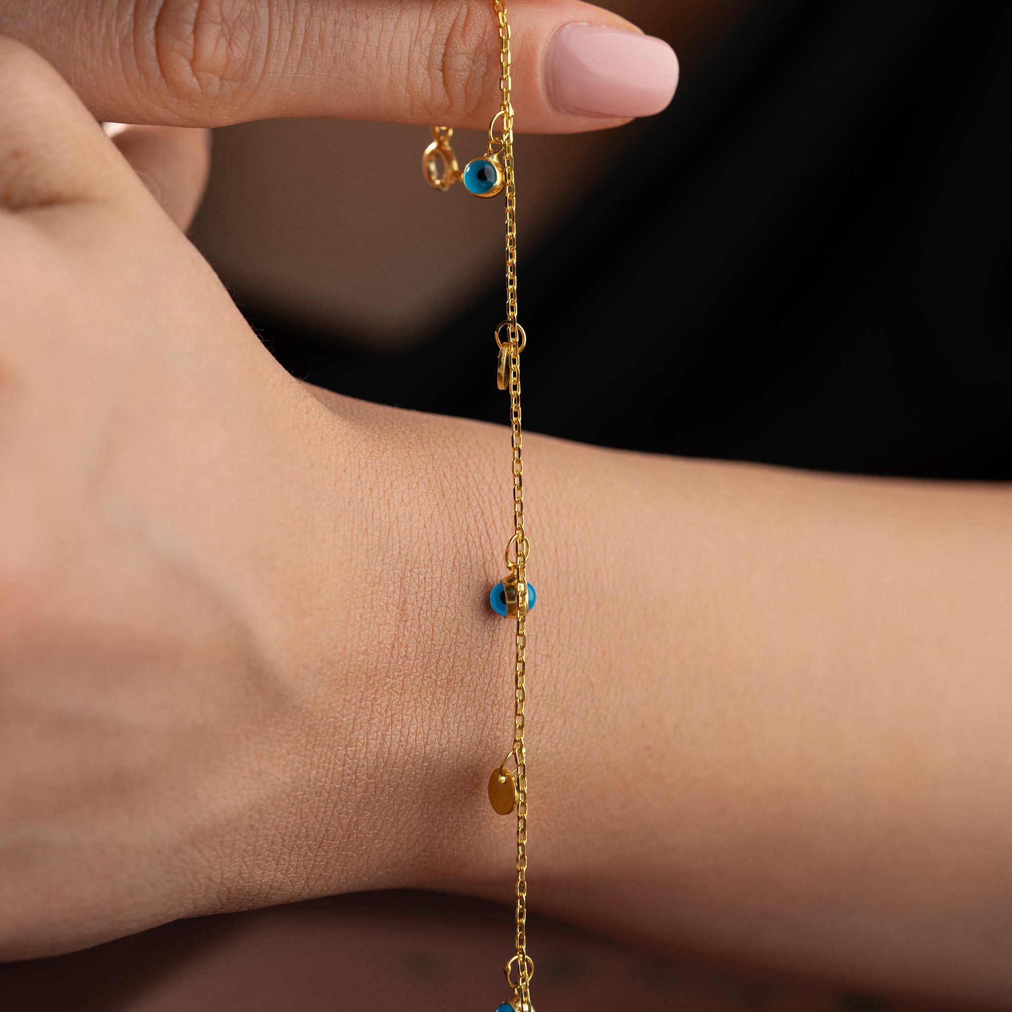 EVIL EYE ARMBAND | 925 SILVER