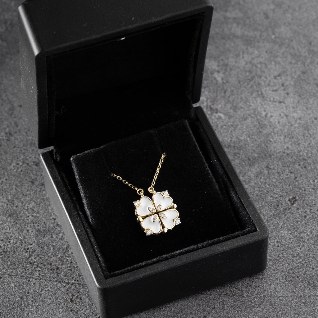 PEVE HJÄRTA KRAGE | 925 SILVER 