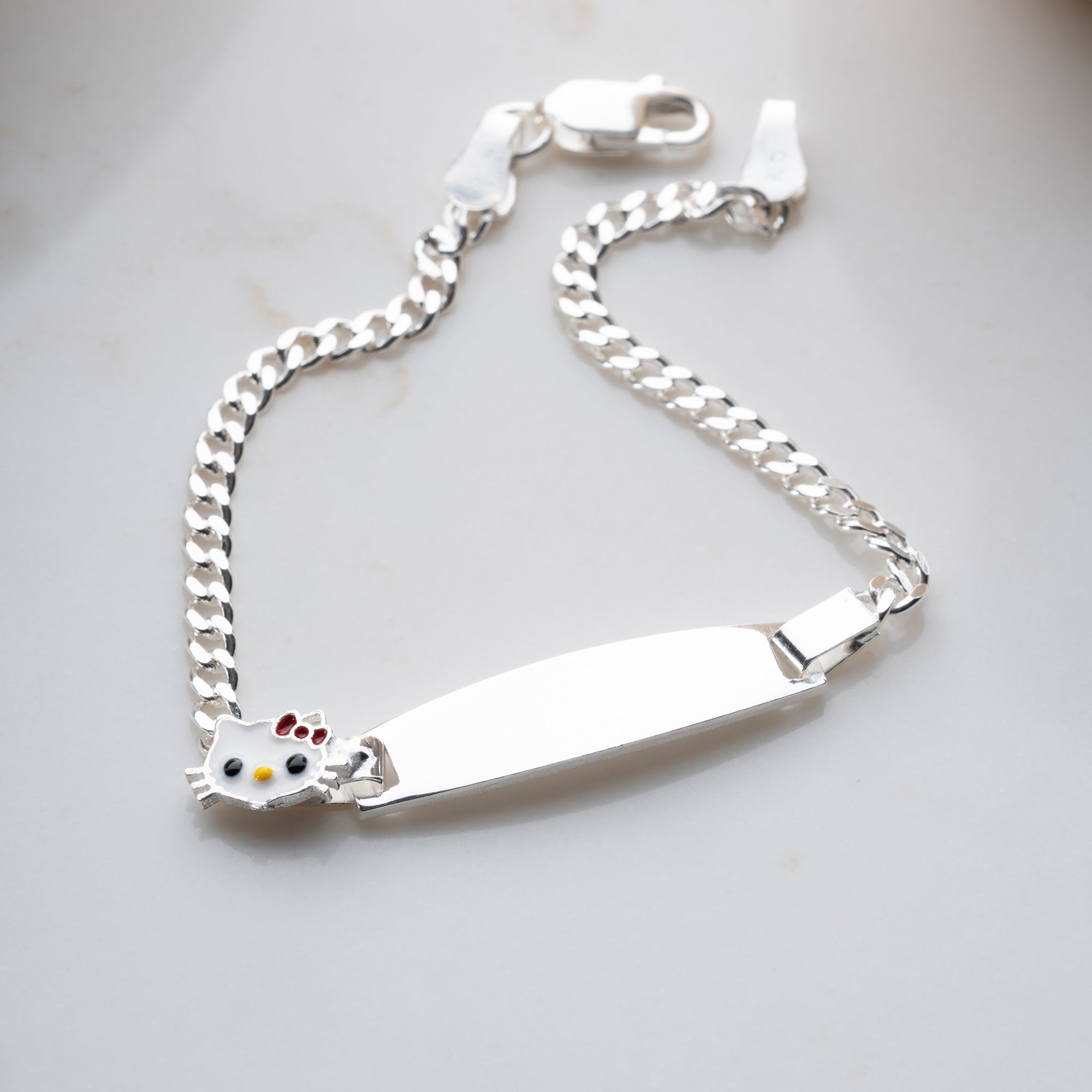 KATT BARN ARMBAND | 925 SILVER