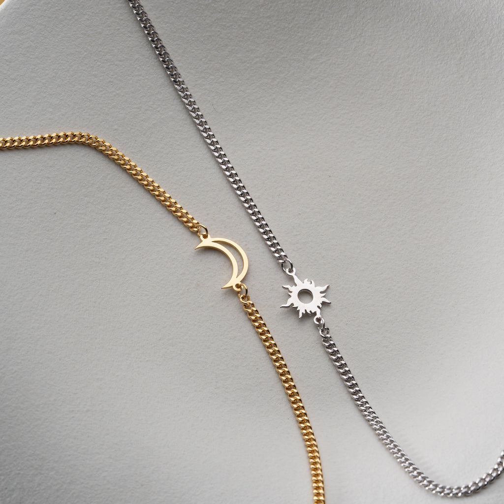 MÅNE- OCH SOLARMBAND | 925 SILVER