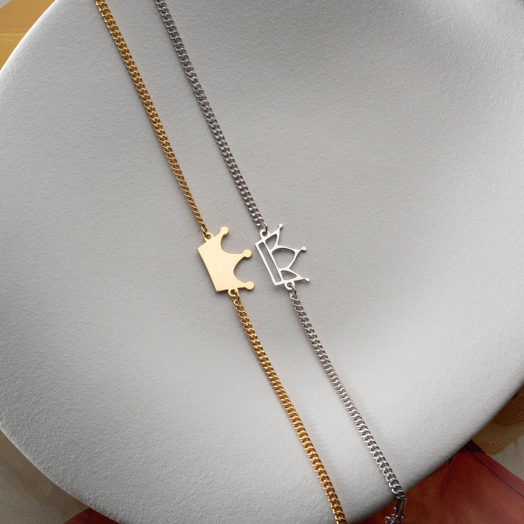 KING & QUEEN PARTNERARMBAND | 925 SILVER