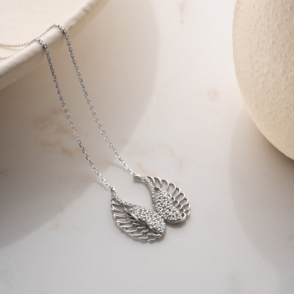 ÄNGELVINGELHALSBAND | 925 SILVER